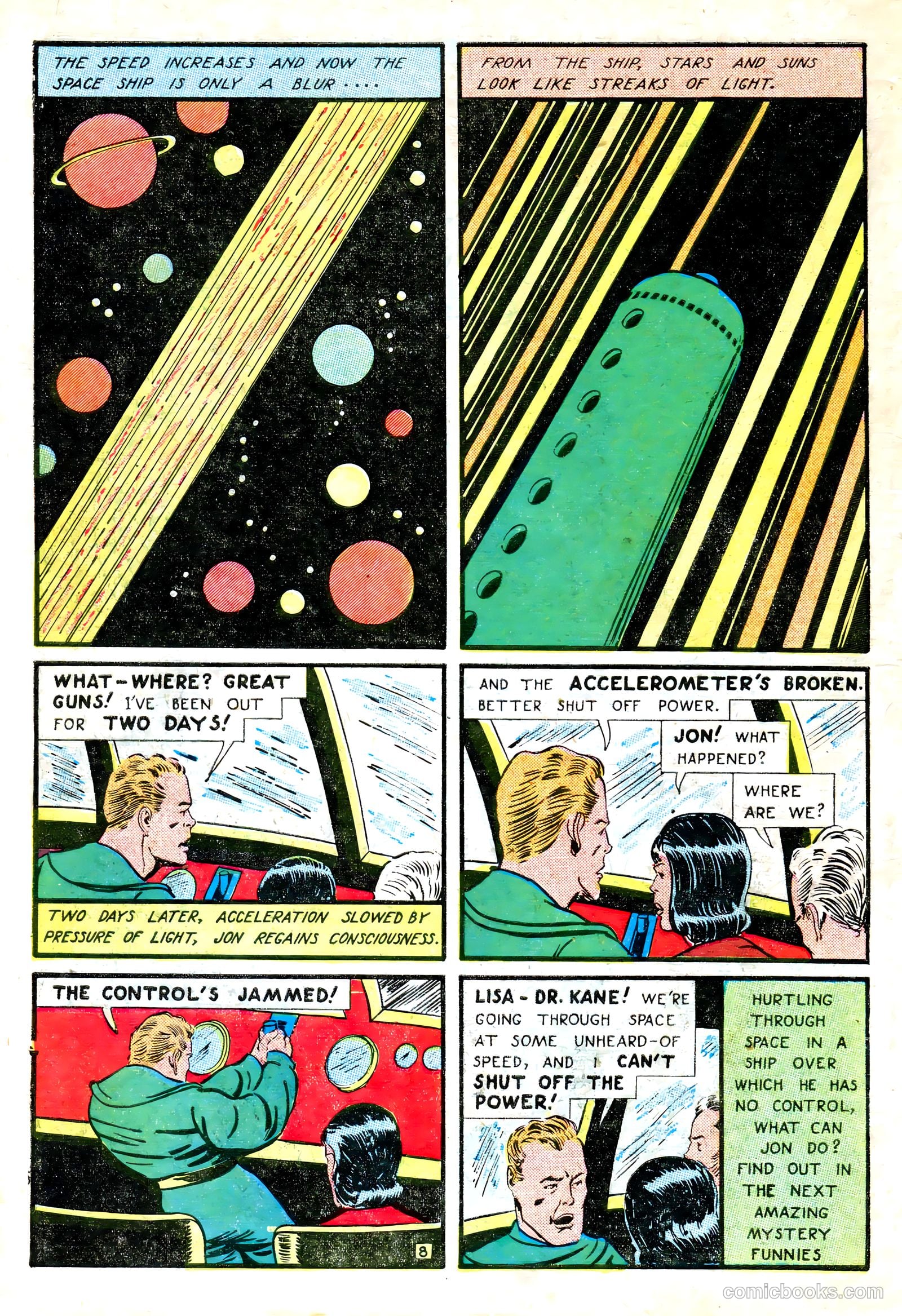Amazing Mystery Funnies #22 (1942) — page 57 of 66
