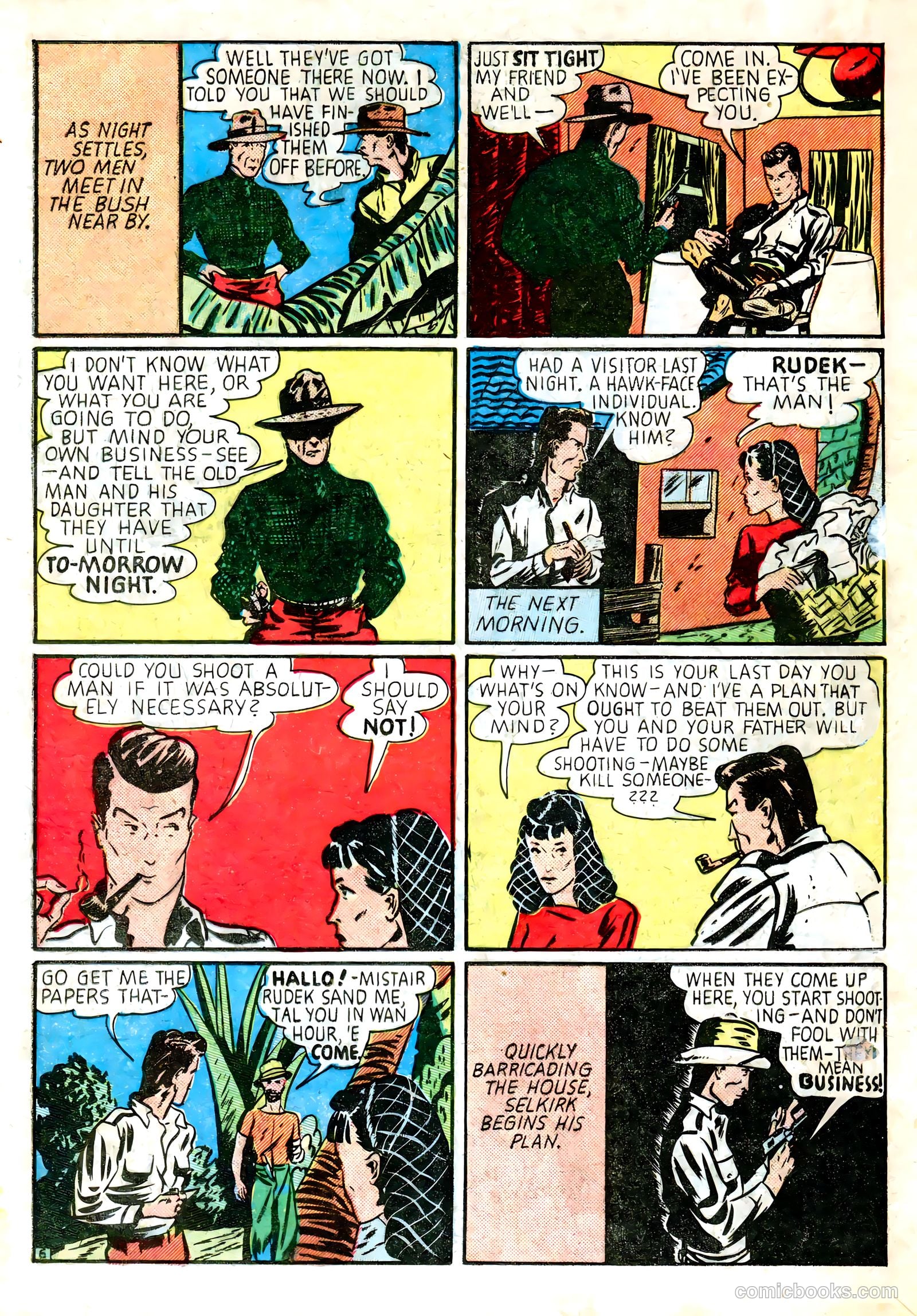 Amazing Mystery Funnies #22 (1942) — page 63 of 66
