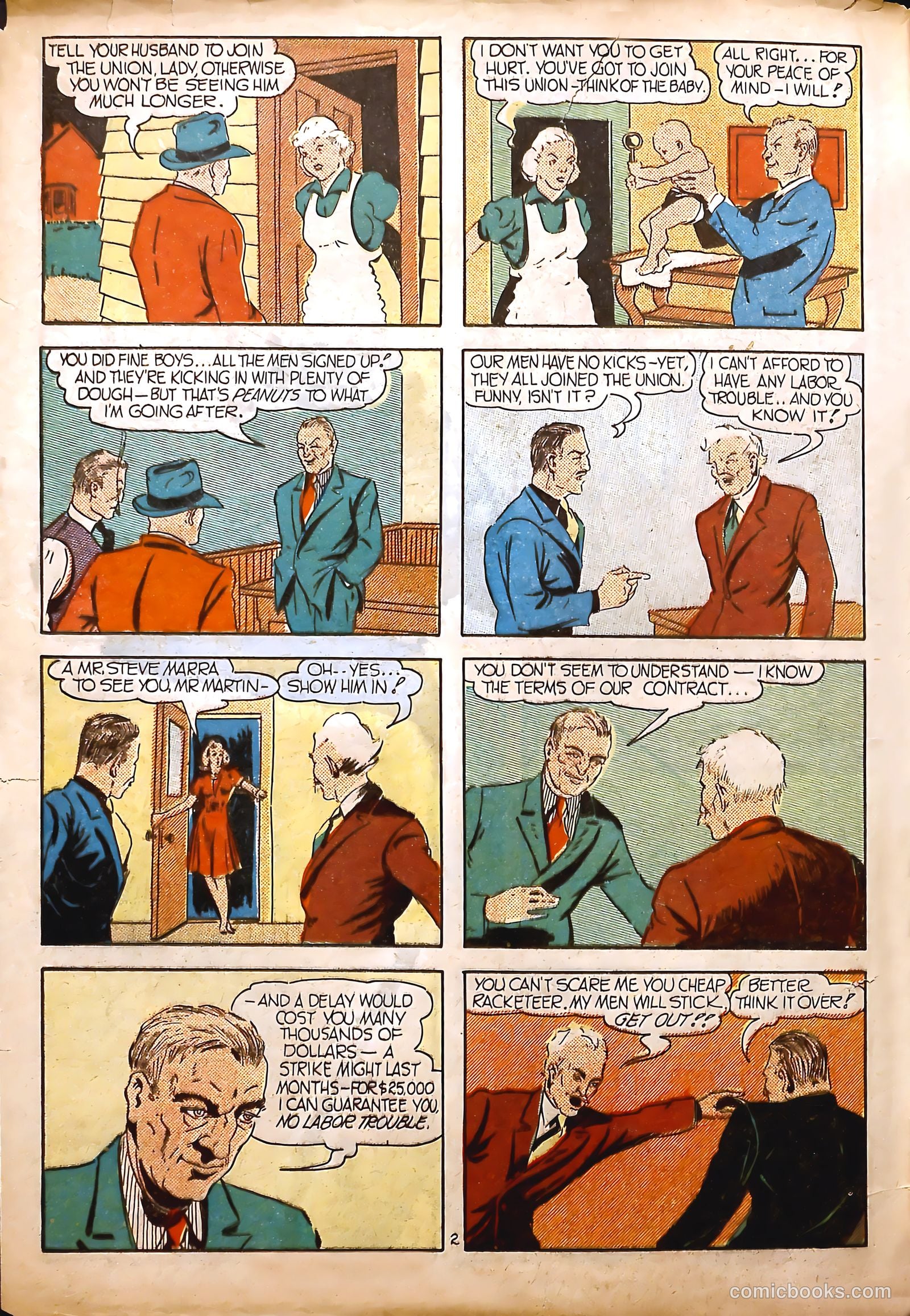 Amazing Mystery Funnies #23 (1943) — page 3 of 64