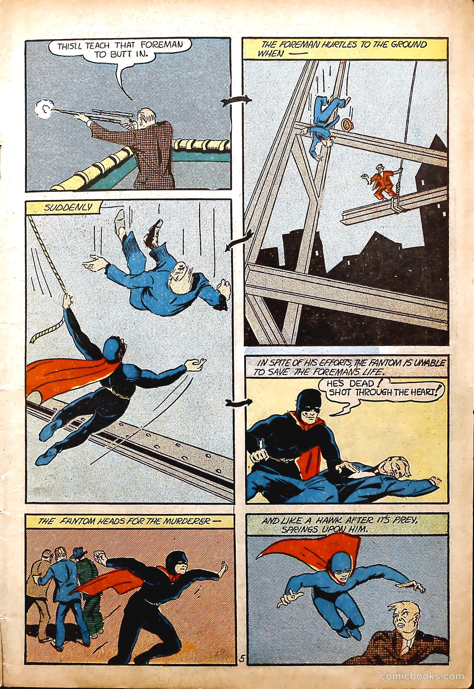 Amazing Mystery Funnies #23 (1943) — page 6 of 64