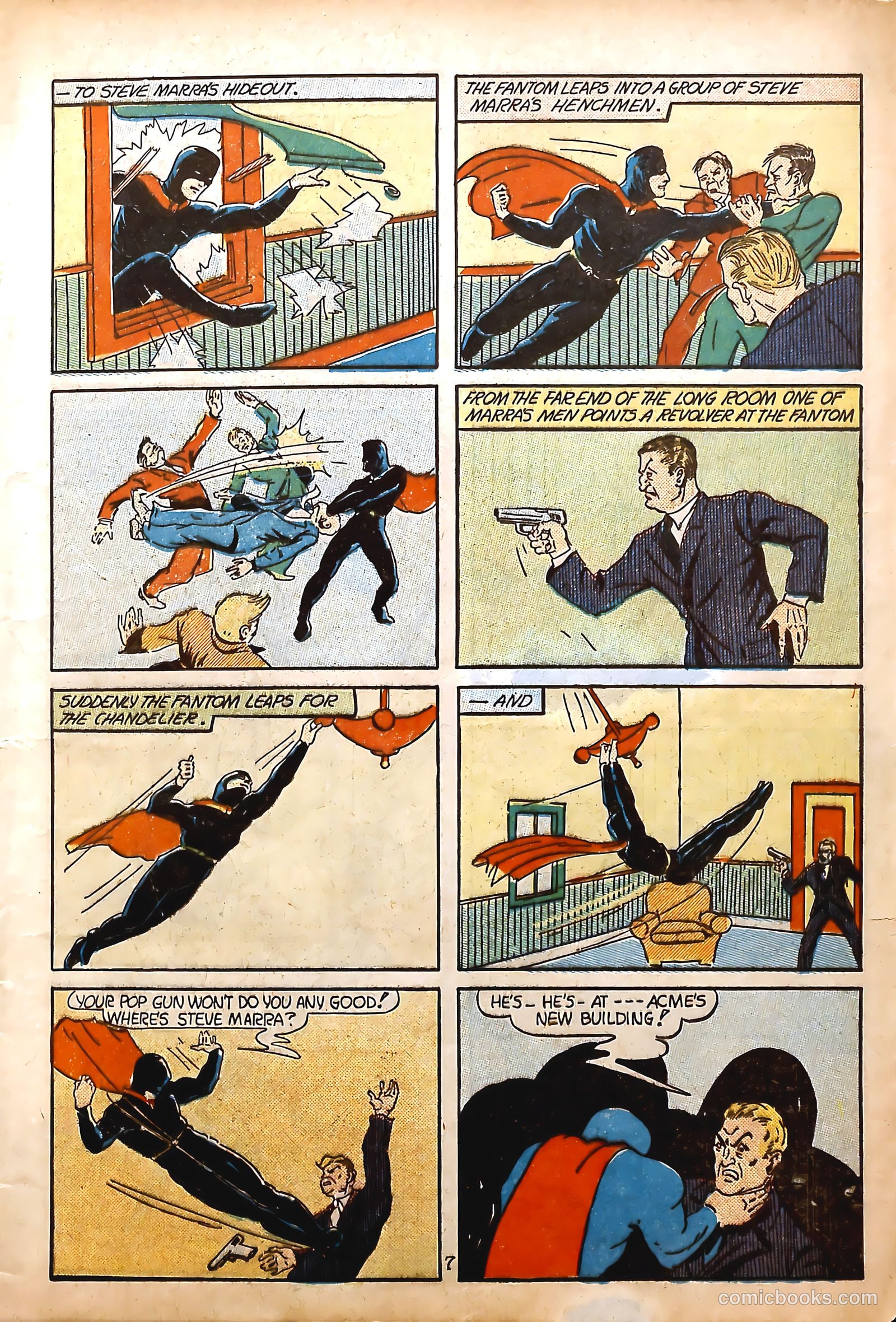 Amazing Mystery Funnies #23 (1943) — page 8 of 64
