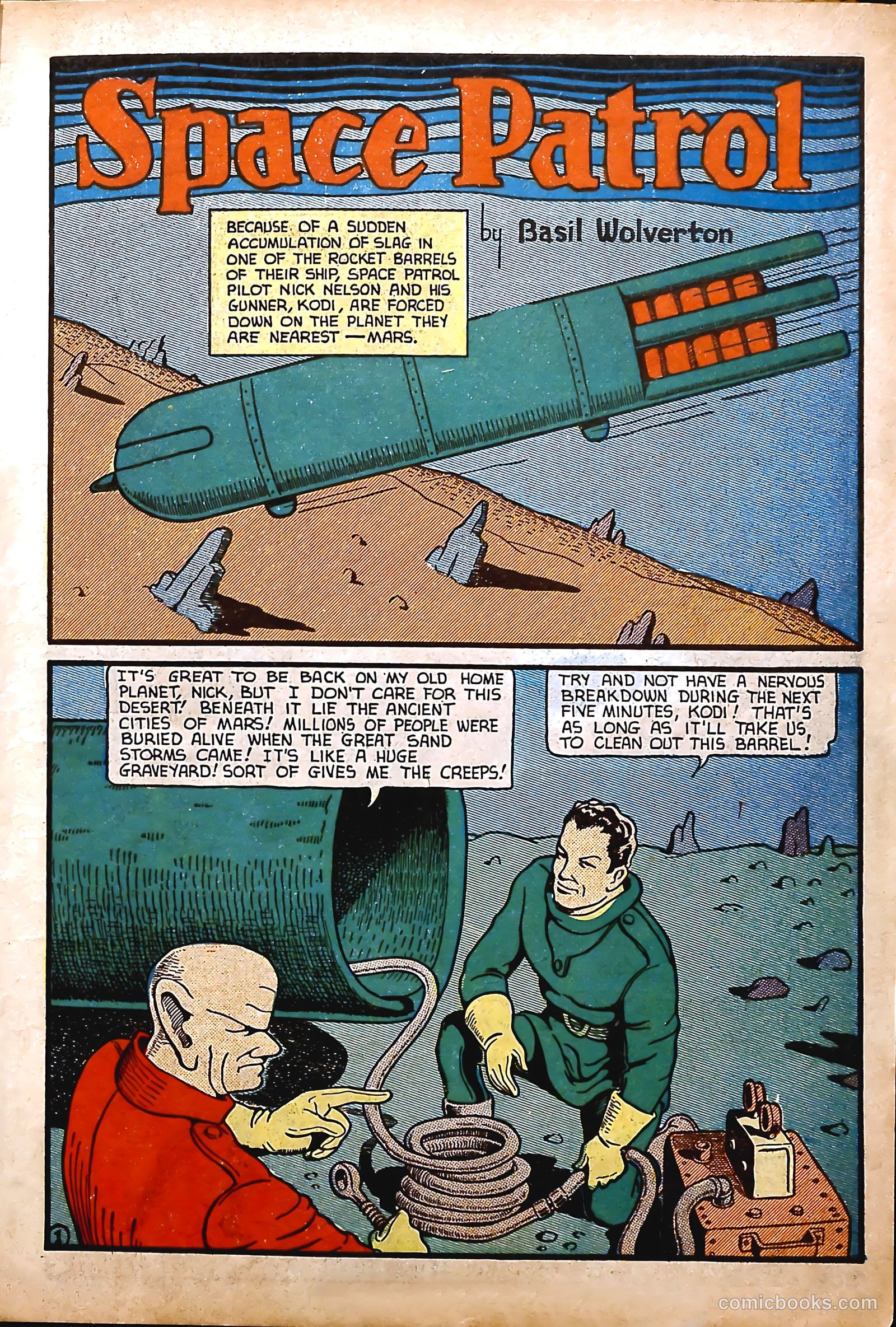 Amazing Mystery Funnies #23 (1943) — page 10 of 64