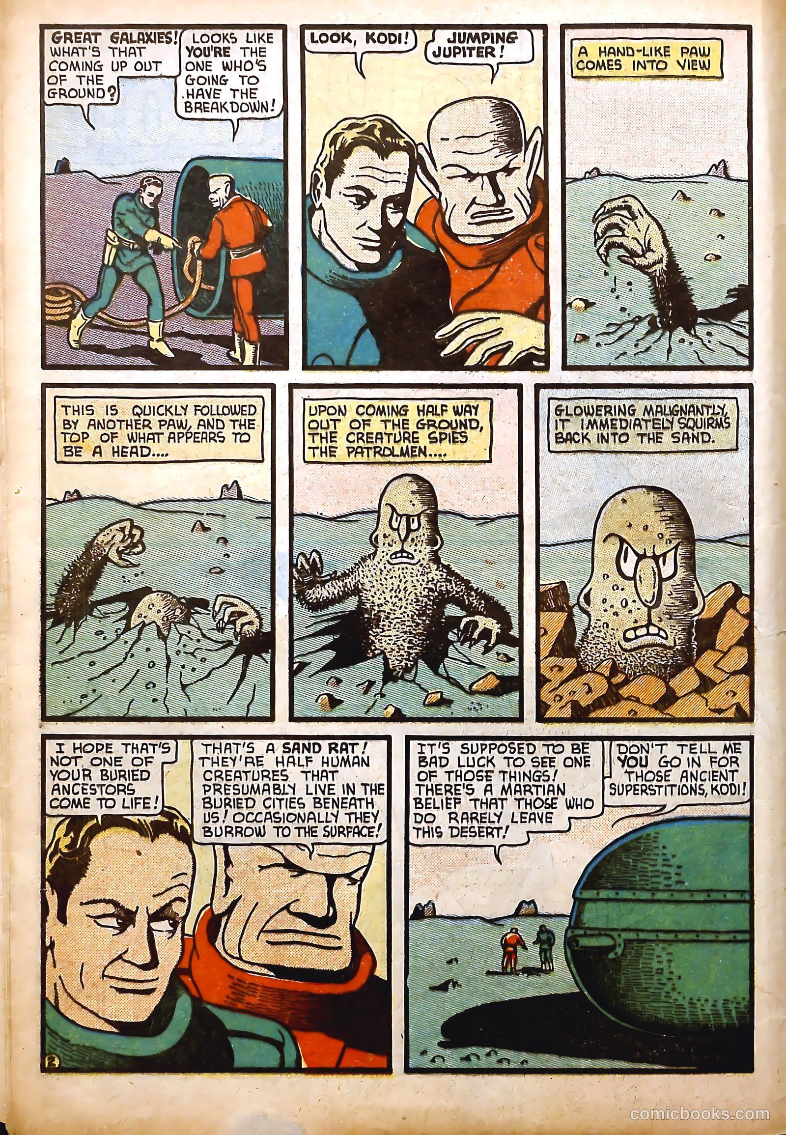 Amazing Mystery Funnies #23 (1943) — page 11 of 64