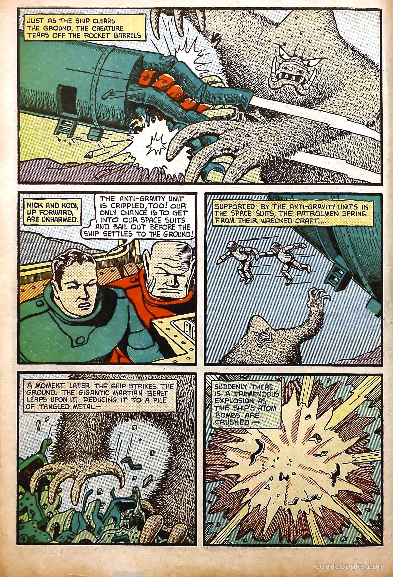 Amazing Mystery Funnies #23 (1943) — page 13 of 64