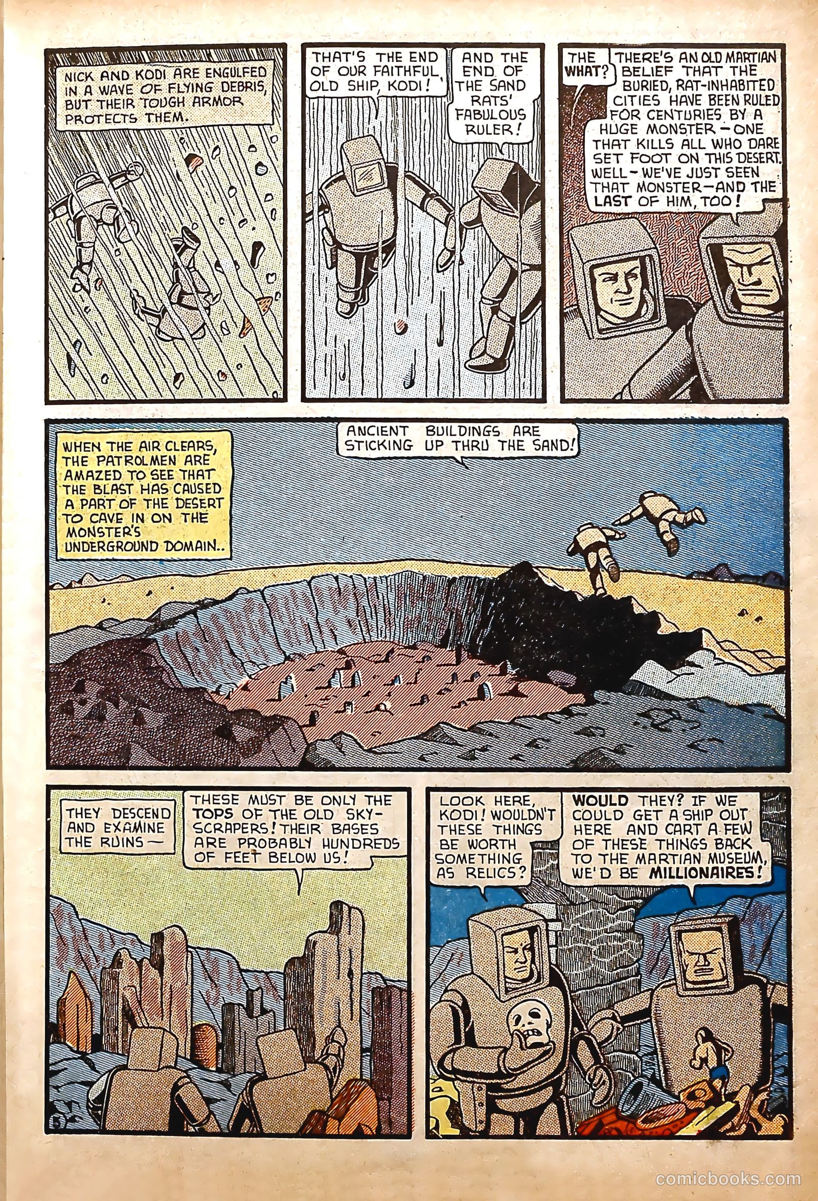 Amazing Mystery Funnies #23 (1943) — page 14 of 64