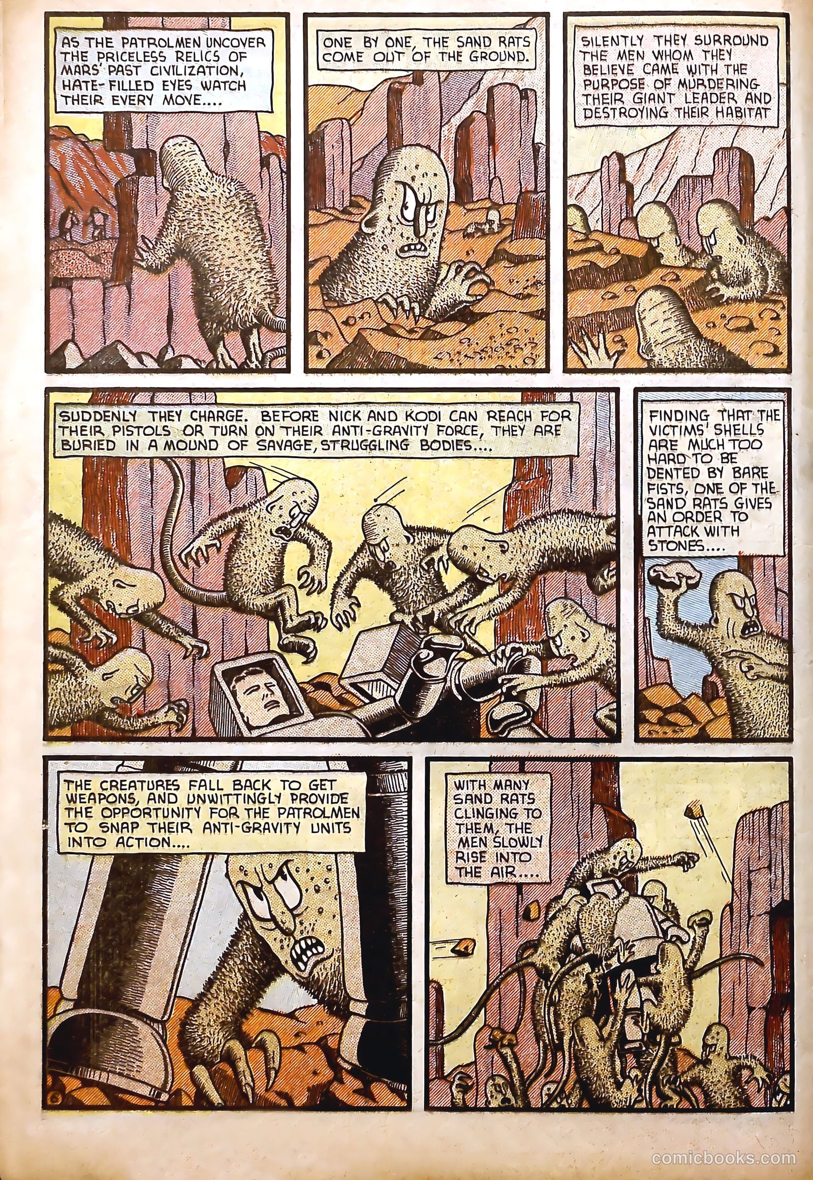 Amazing Mystery Funnies #23 (1943) — page 15 of 64