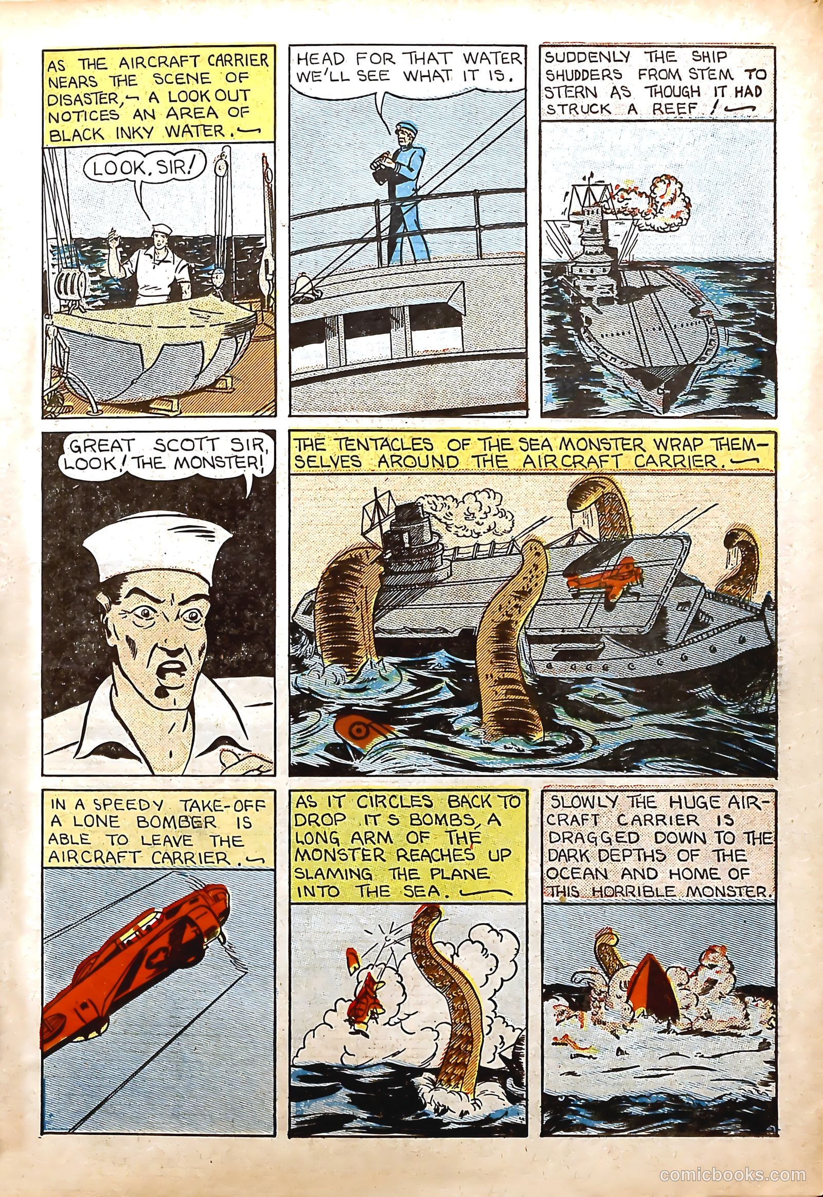 Amazing Mystery Funnies #23 (1943) — page 18 of 64