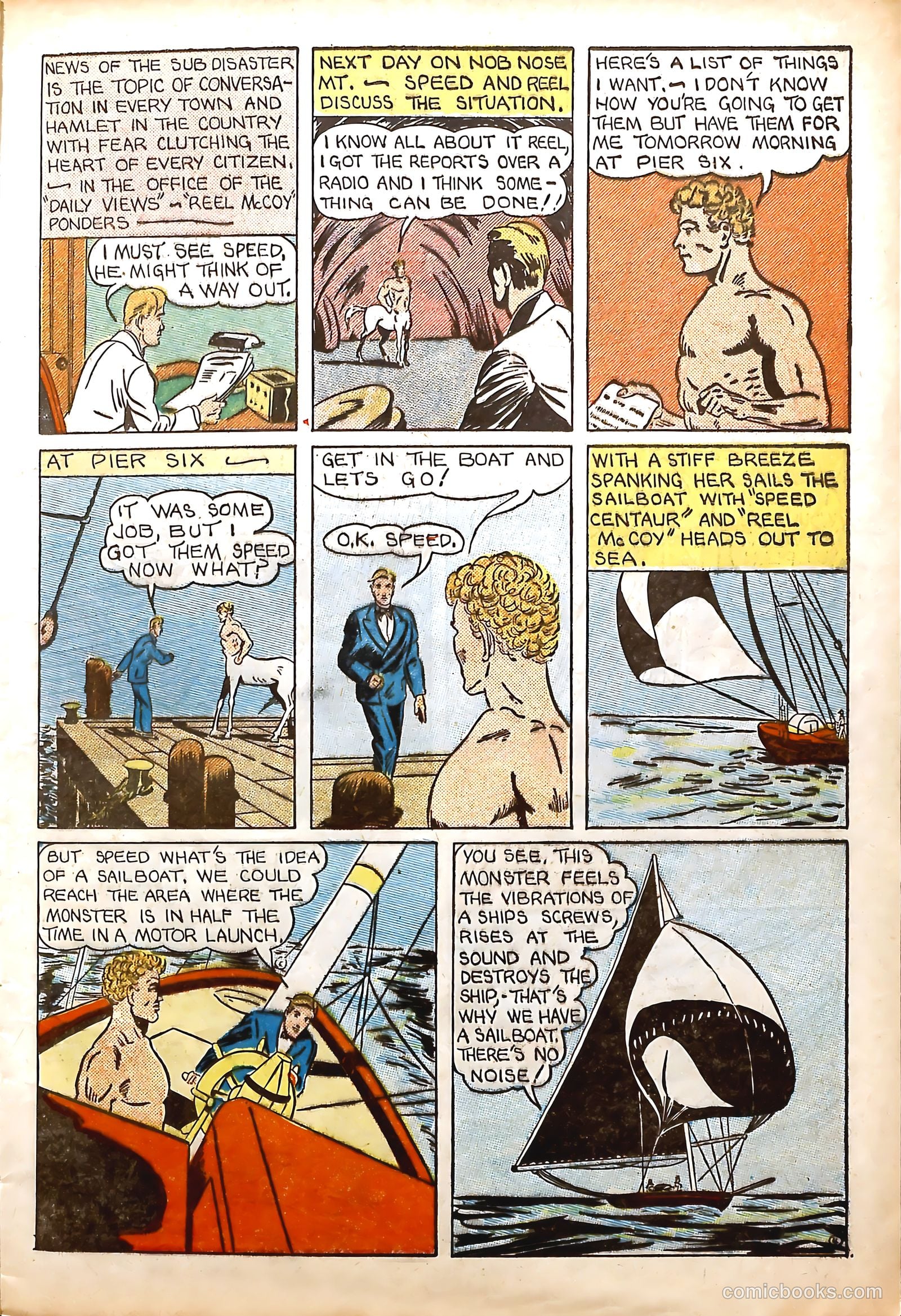 Amazing Mystery Funnies #23 (1943) — page 20 of 64