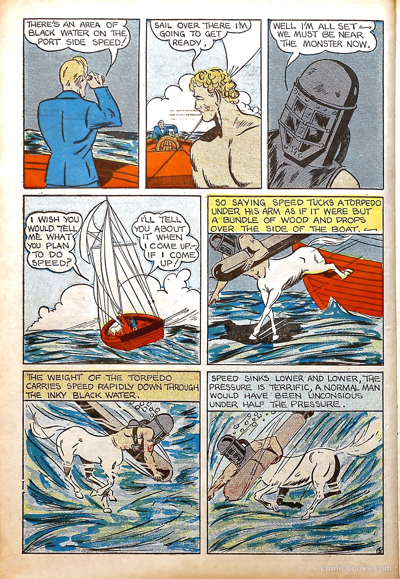 Amazing Mystery Funnies #23 (1943) — page 21 of 64
