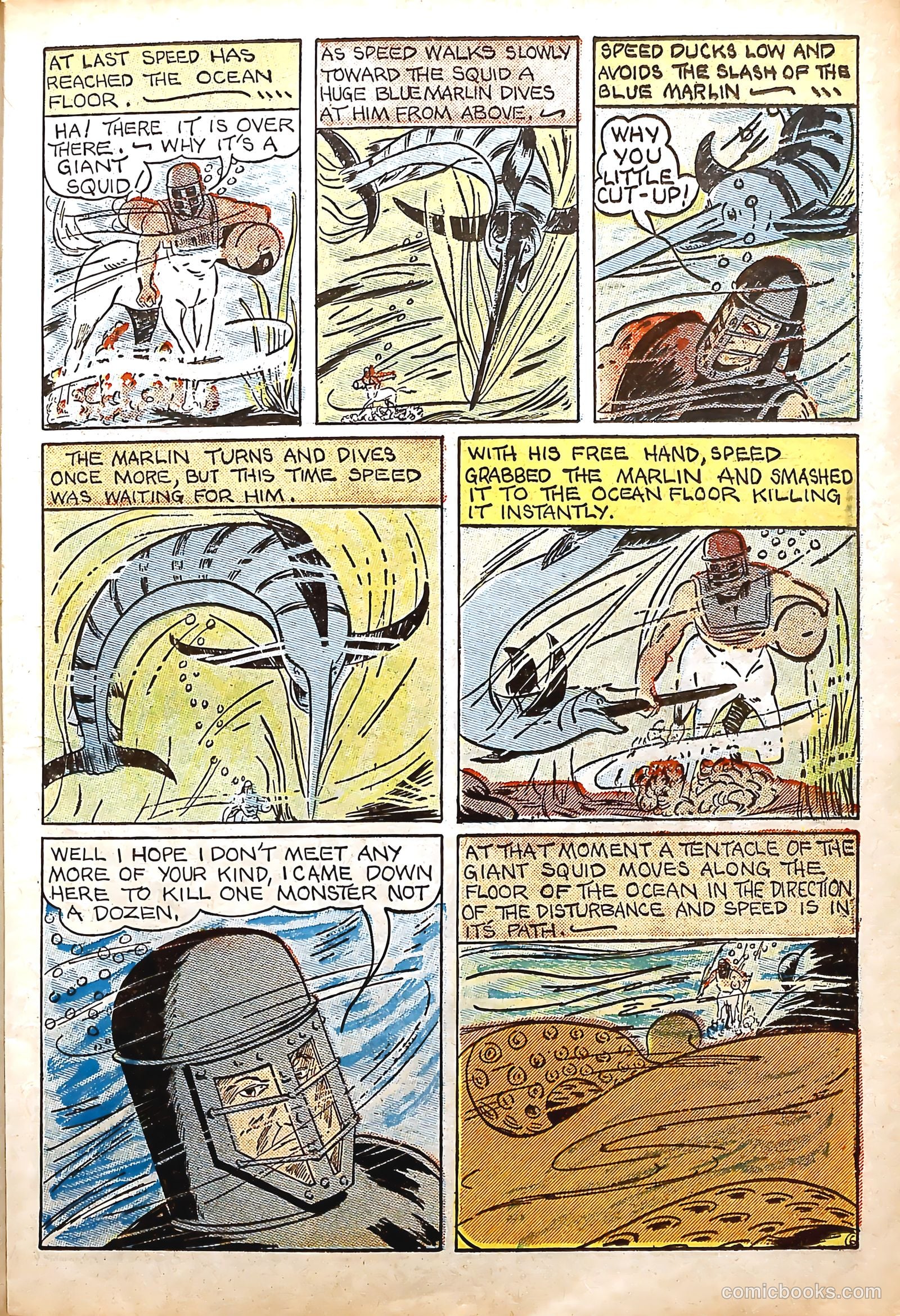 Amazing Mystery Funnies #23 (1943) — page 22 of 64