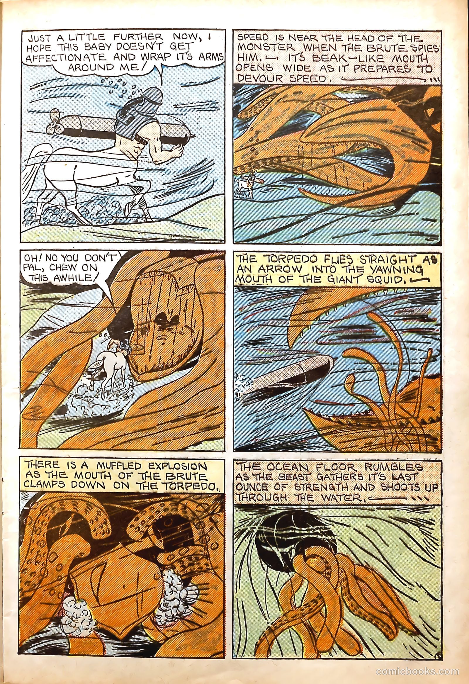 Amazing Mystery Funnies #23 (1943) — page 24 of 64