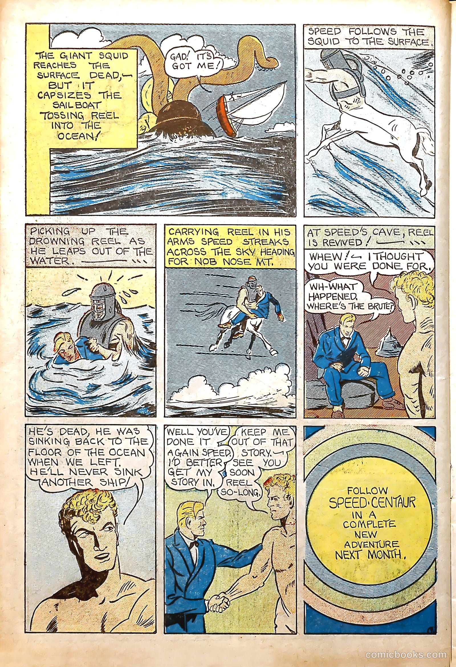Amazing Mystery Funnies #23 (1943) — page 25 of 64