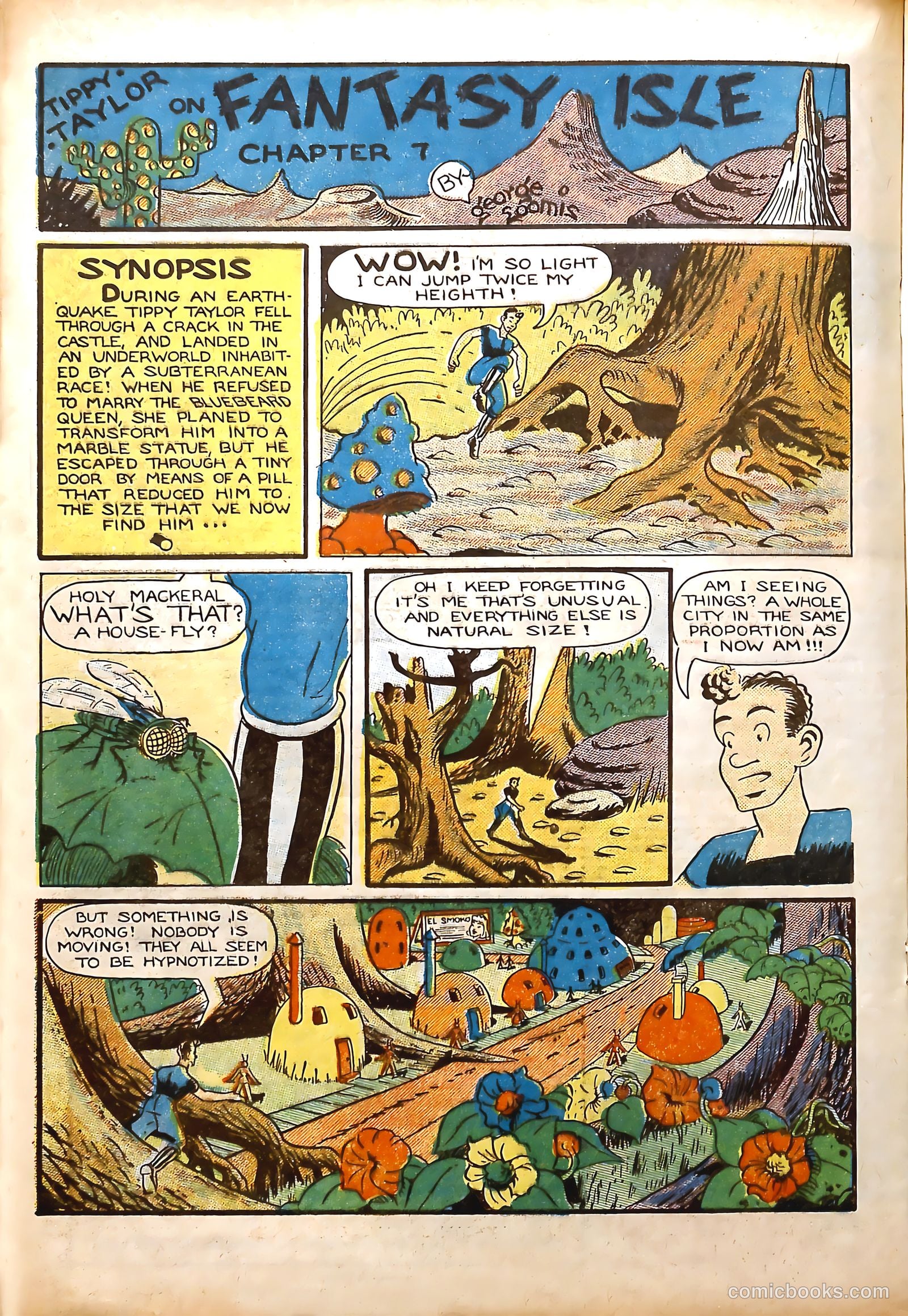 Amazing Mystery Funnies #23 (1943) — page 34 of 64