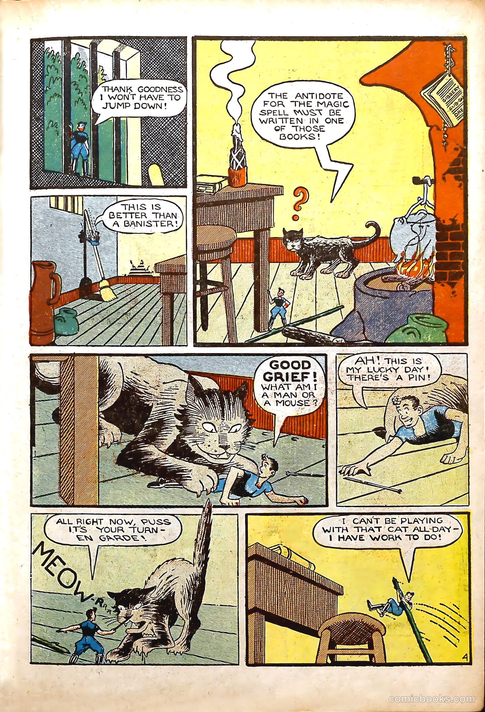 Amazing Mystery Funnies #23 (1943) — page 37 of 64