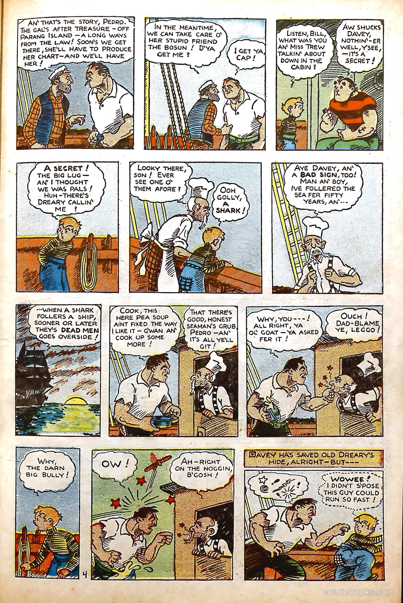 Amazing Mystery Funnies #23 (1943) — page 45 of 64