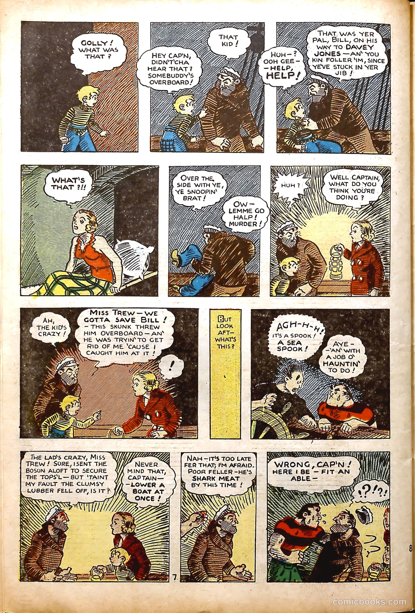 Amazing Mystery Funnies #23 (1943) — page 48 of 64
