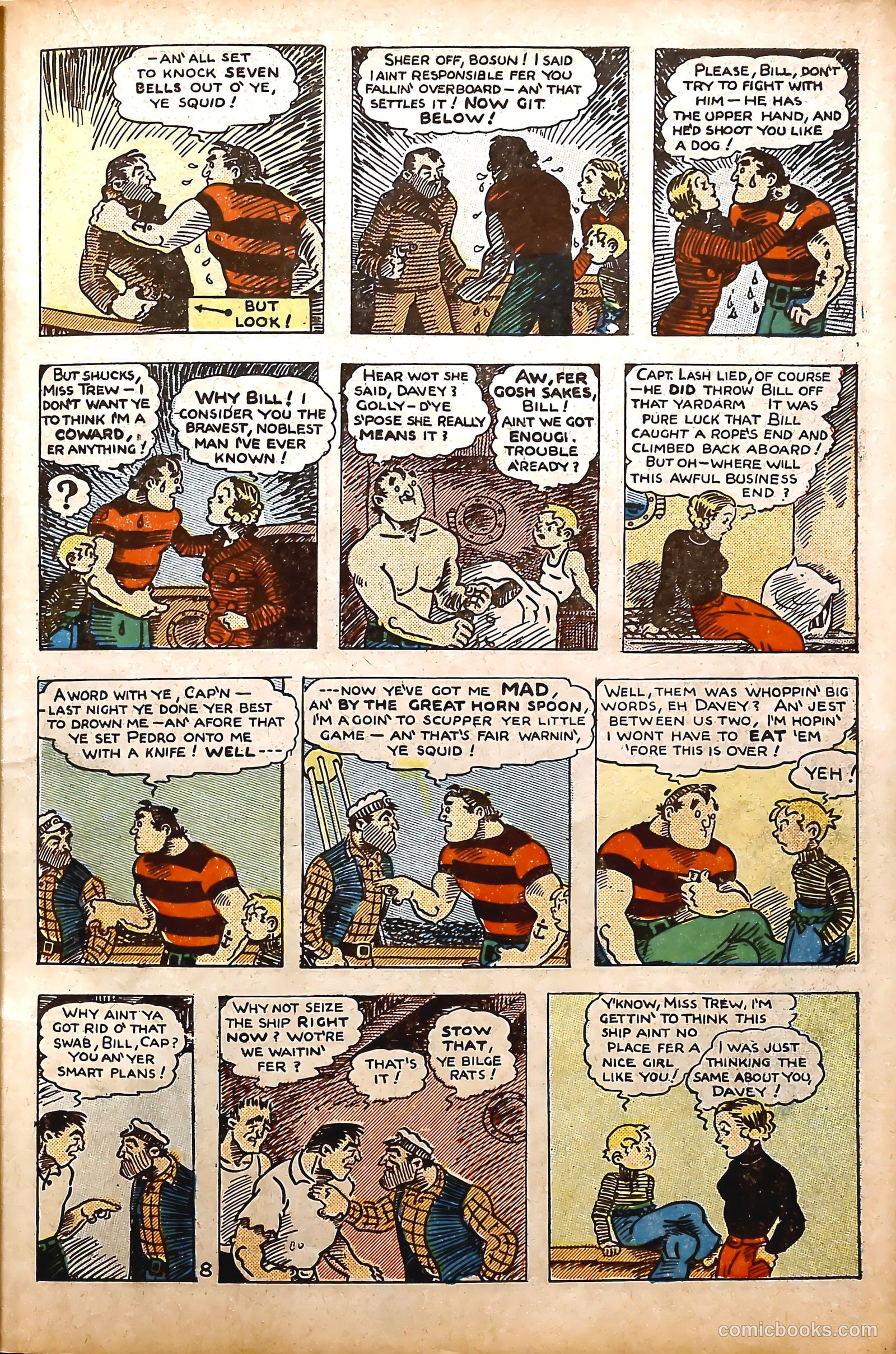 Amazing Mystery Funnies #23 (1943) — page 49 of 64
