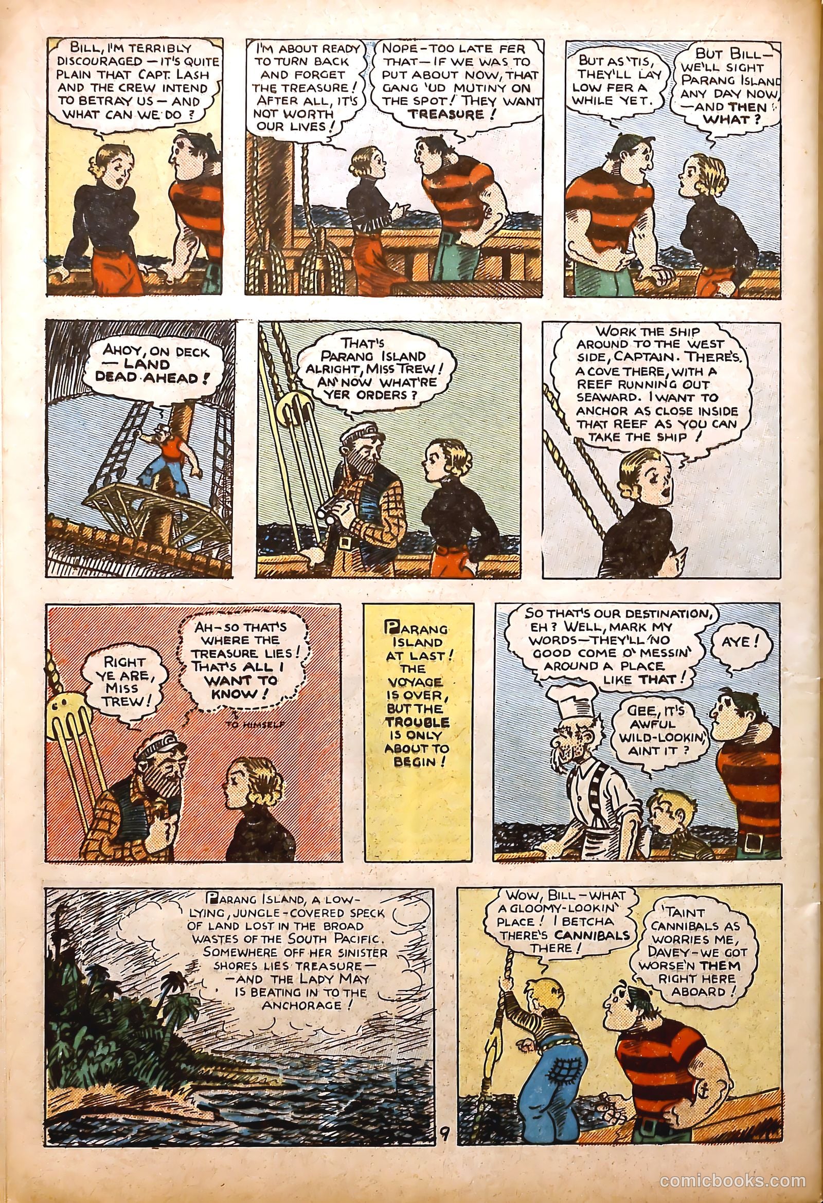 Amazing Mystery Funnies #23 (1943) — page 50 of 64