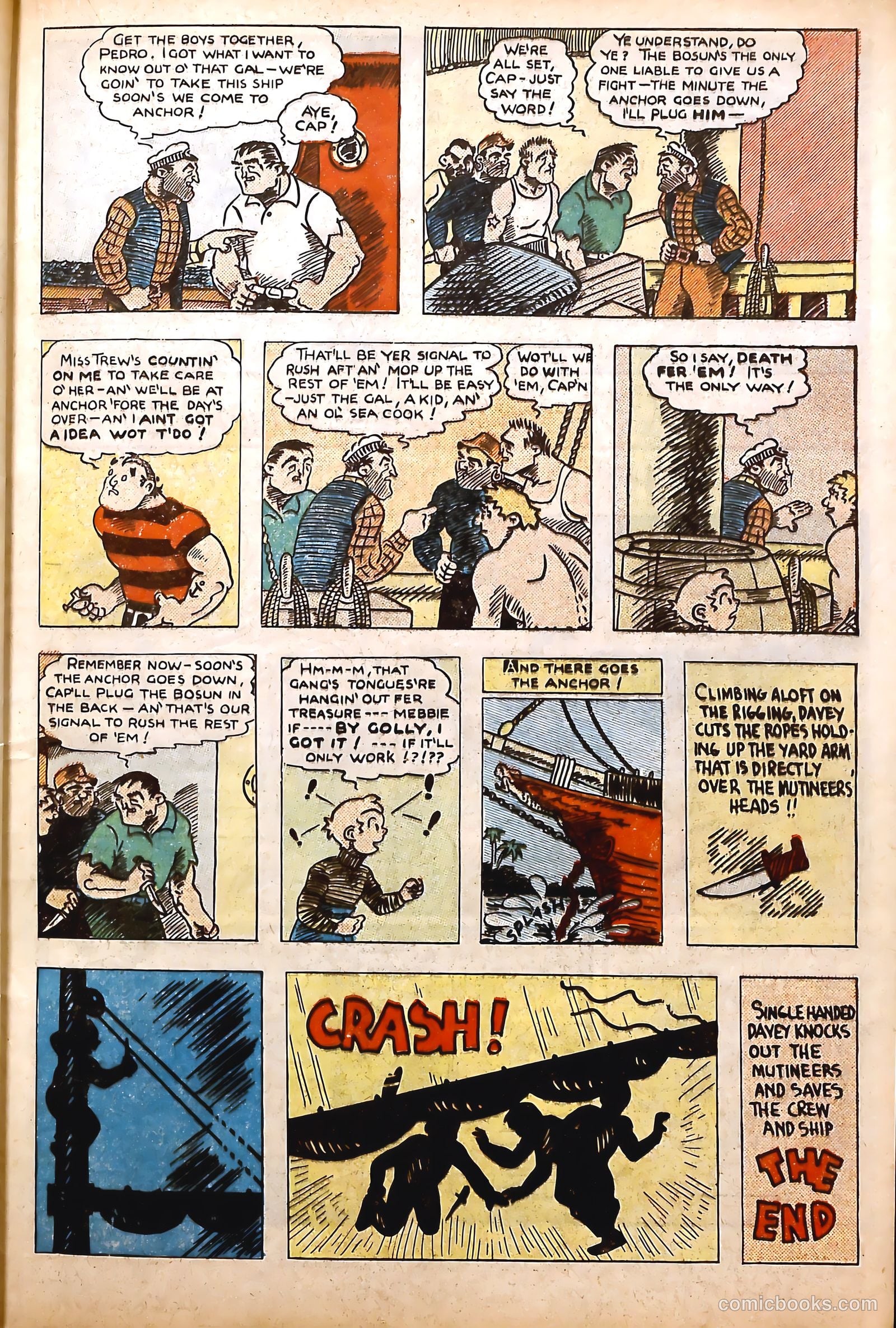 Amazing Mystery Funnies #23 (1943) — page 51 of 64