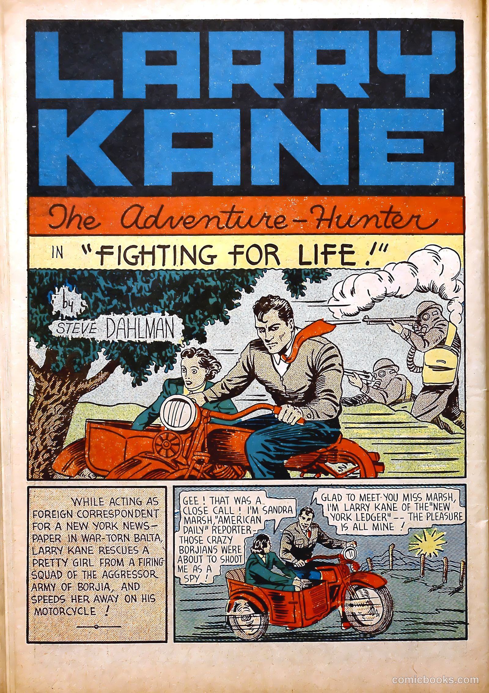 Amazing Mystery Funnies #23 (1943) — page 52 of 64