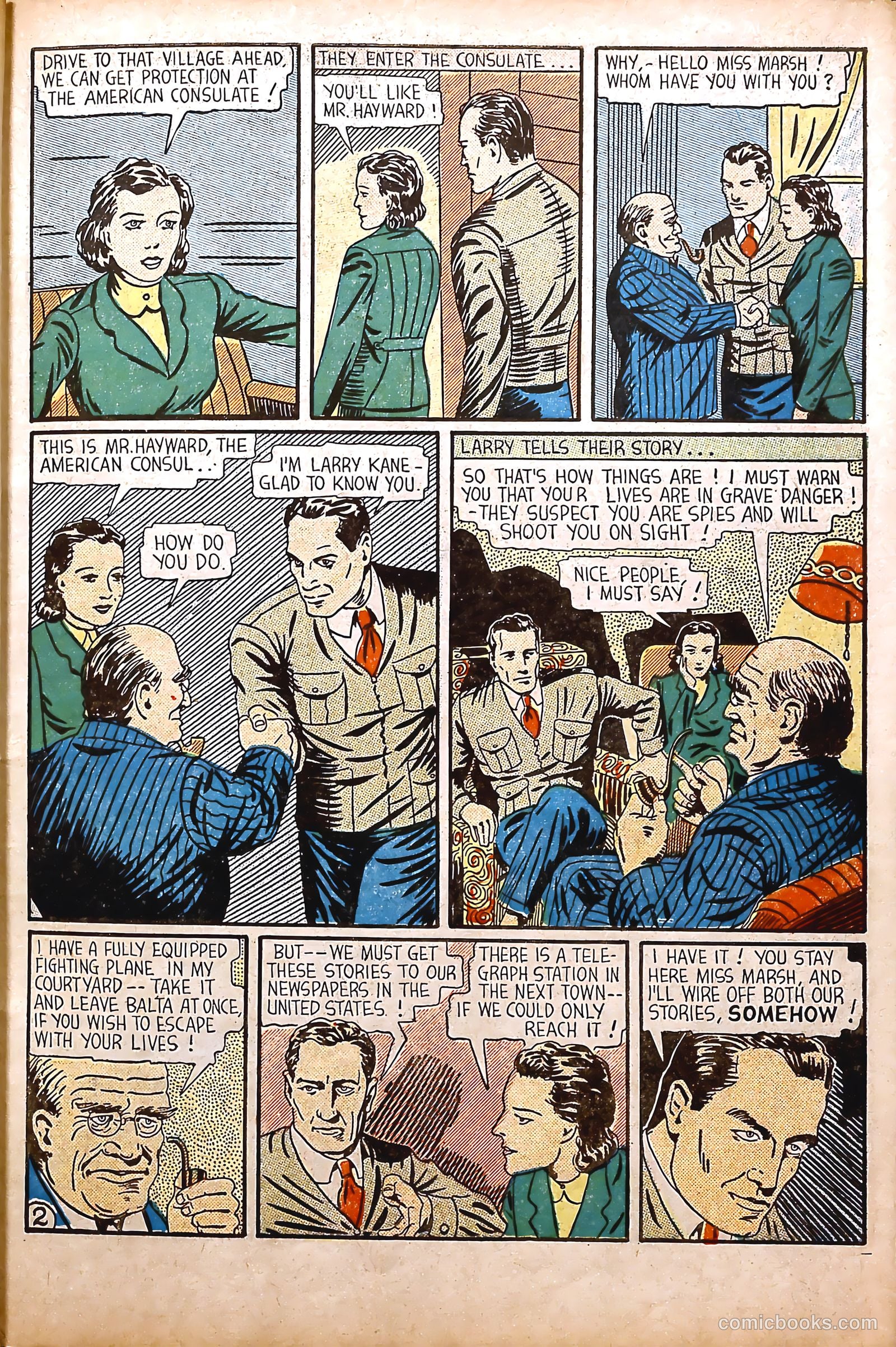Amazing Mystery Funnies #23 (1943) — page 53 of 64
