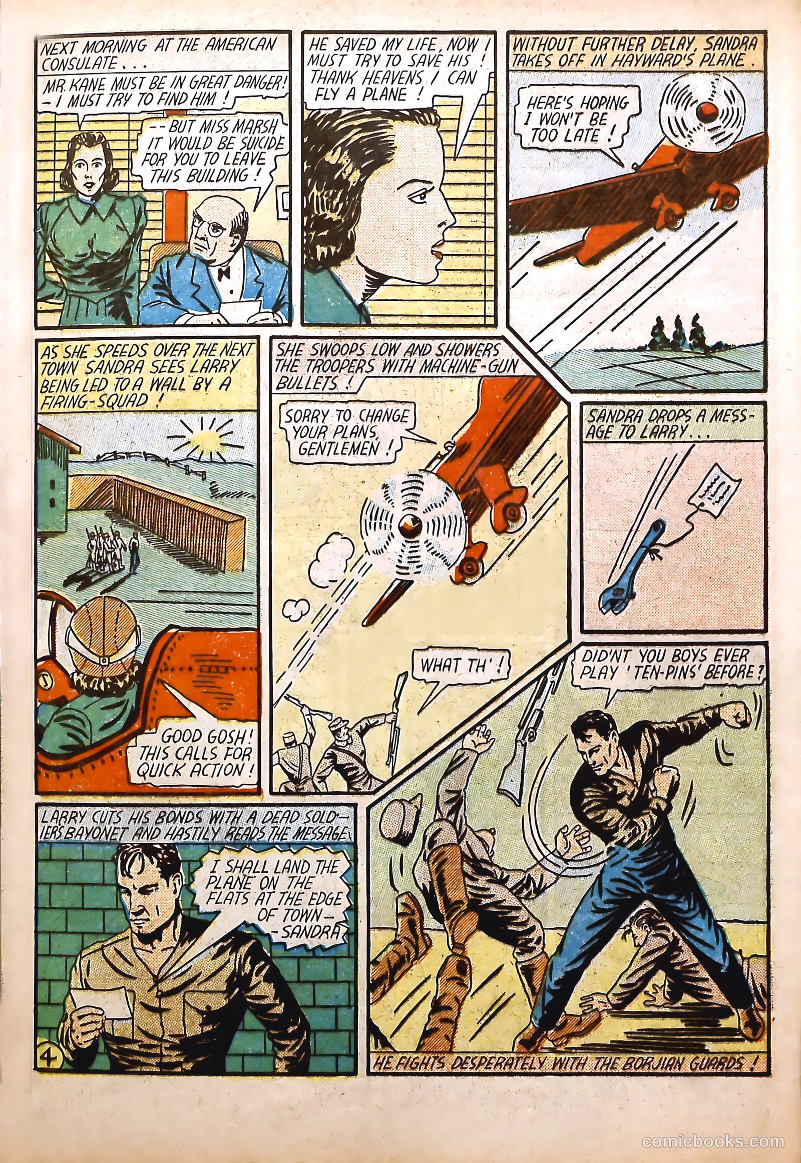 Amazing Mystery Funnies #23 (1943) — page 55 of 64