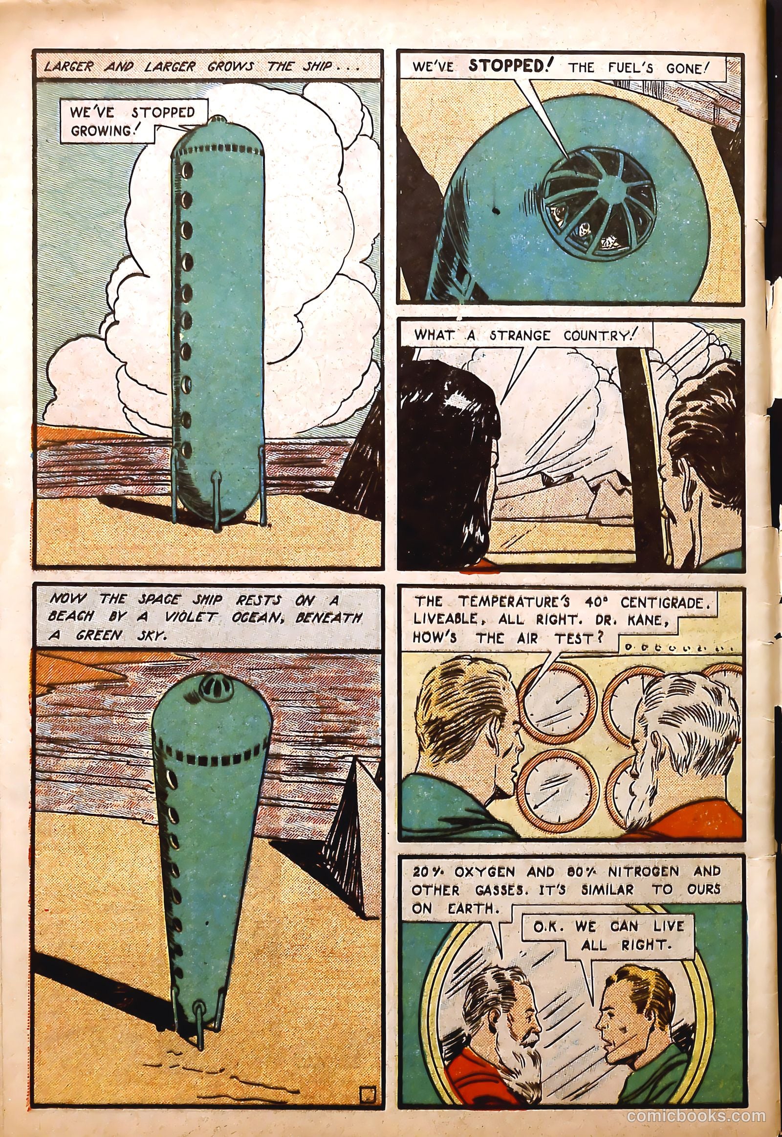 Amazing Mystery Funnies #23 (1943) — page 62 of 64