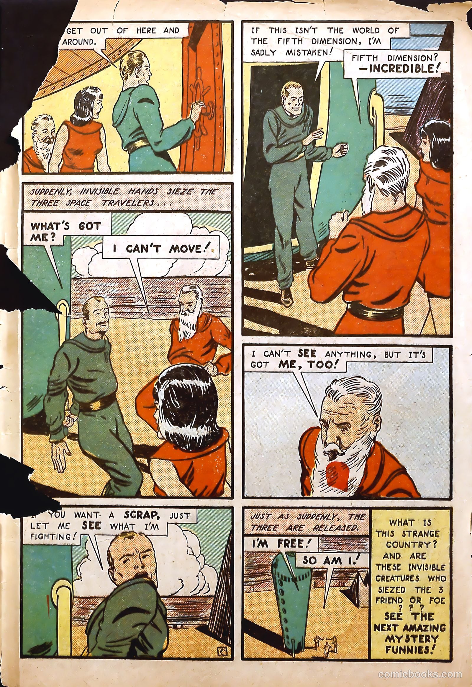 Amazing Mystery Funnies #23 (1943) — page 63 of 64