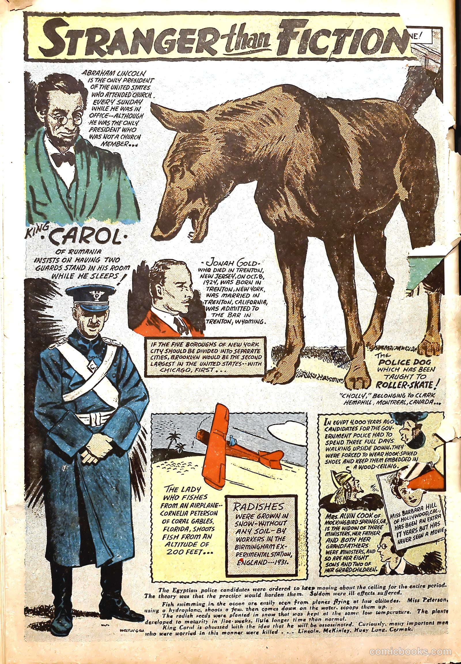 Amazing Mystery Funnies #23 (1943) — page 64 of 64