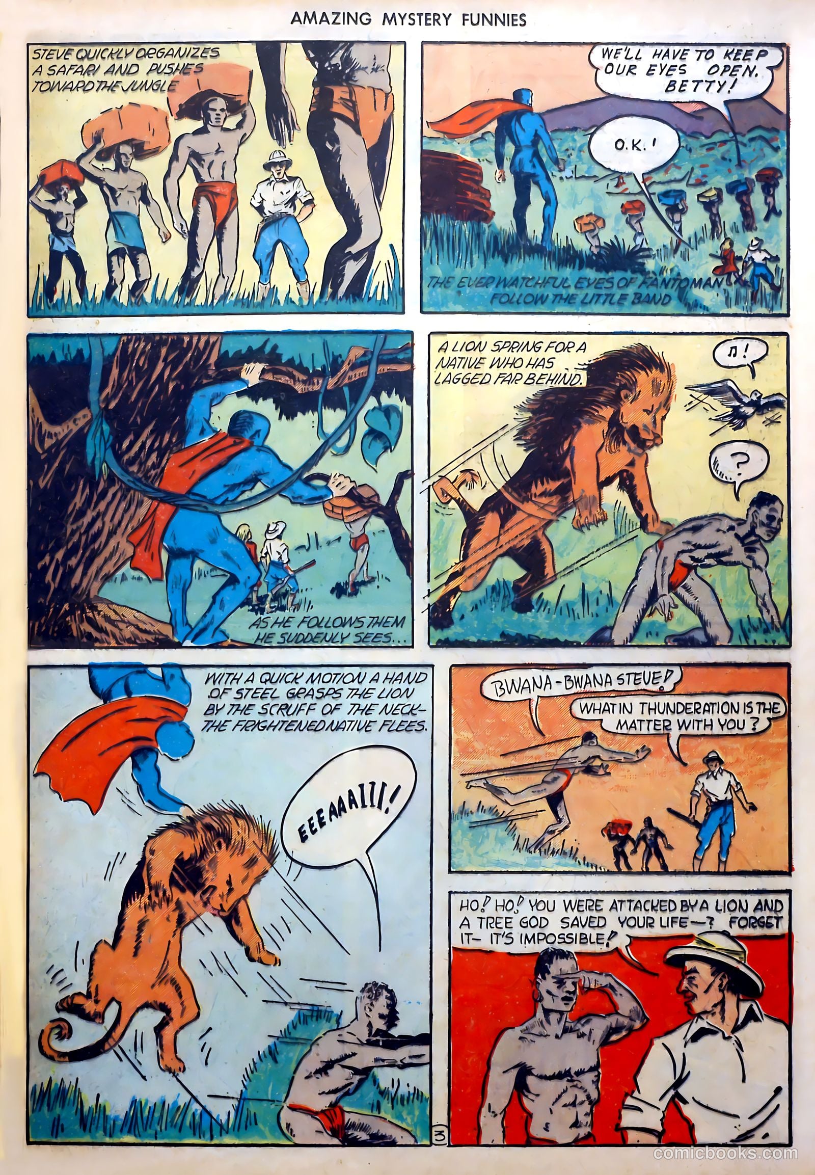 Amazing Mystery Funnies #24 (1940) — page 4 of 65