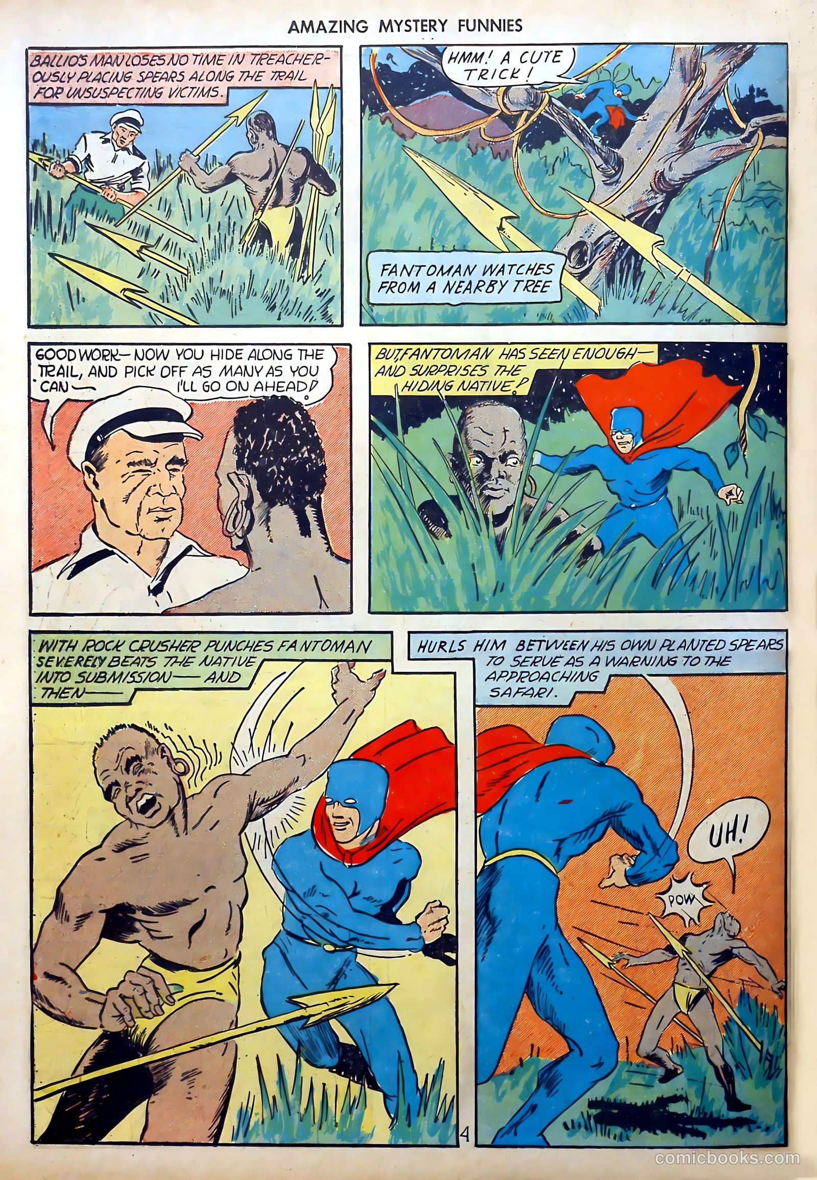 Amazing Mystery Funnies #24 (1940) — page 5 of 65