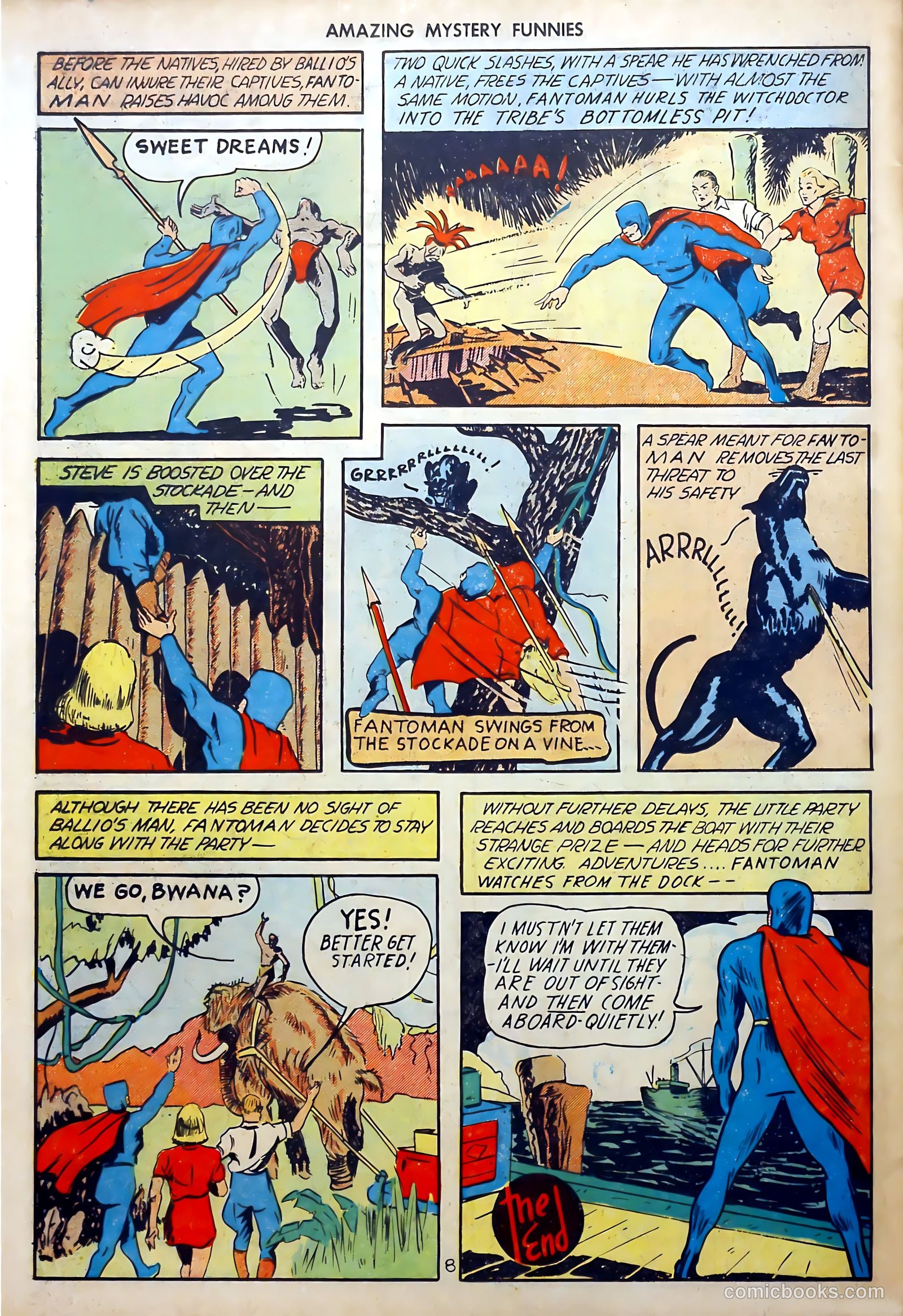 Amazing Mystery Funnies #24 (1940) — page 9 of 65