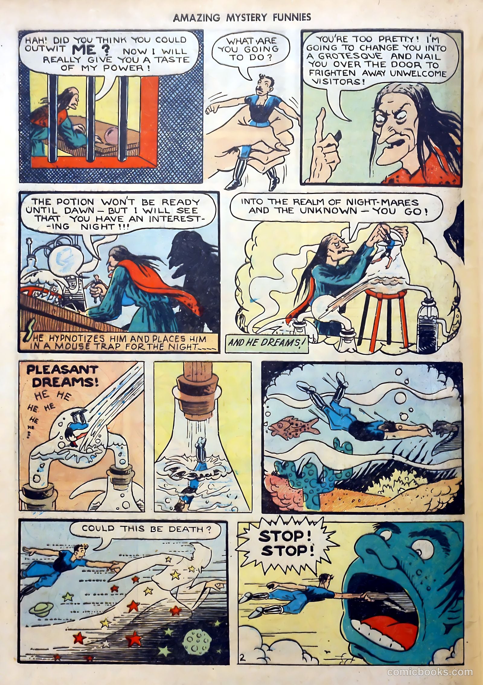 Amazing Mystery Funnies #24 (1940) — page 11 of 65