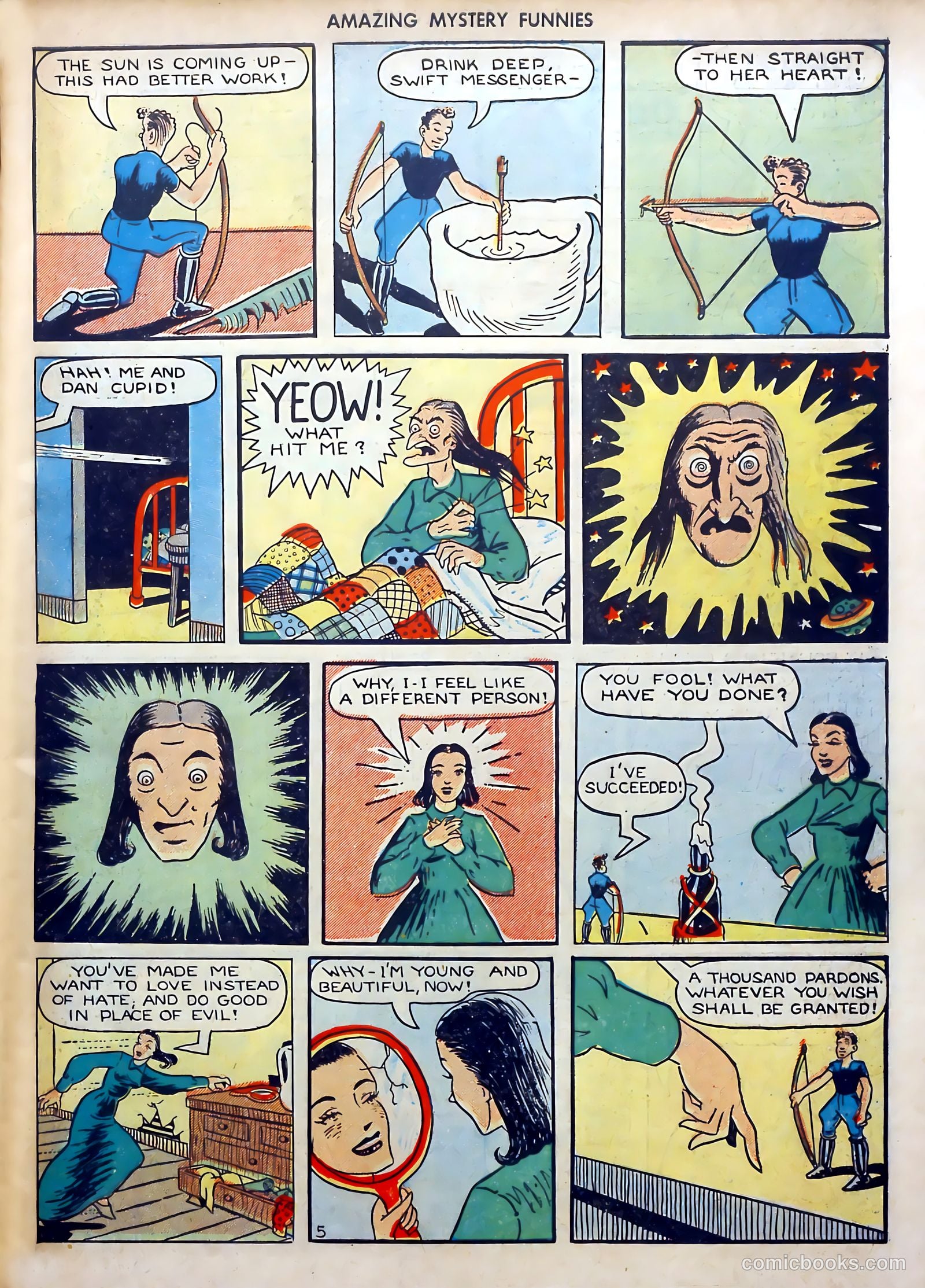 Amazing Mystery Funnies #24 (1940) — page 14 of 65