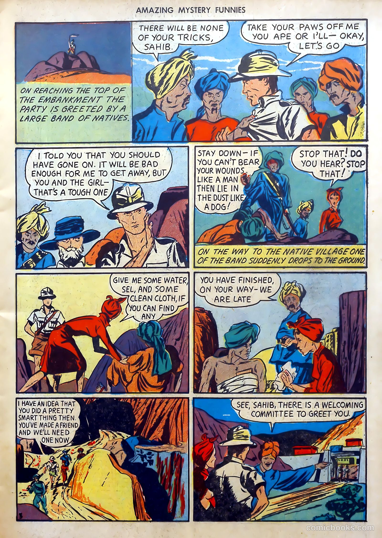 Amazing Mystery Funnies #24 (1940) — page 18 of 65