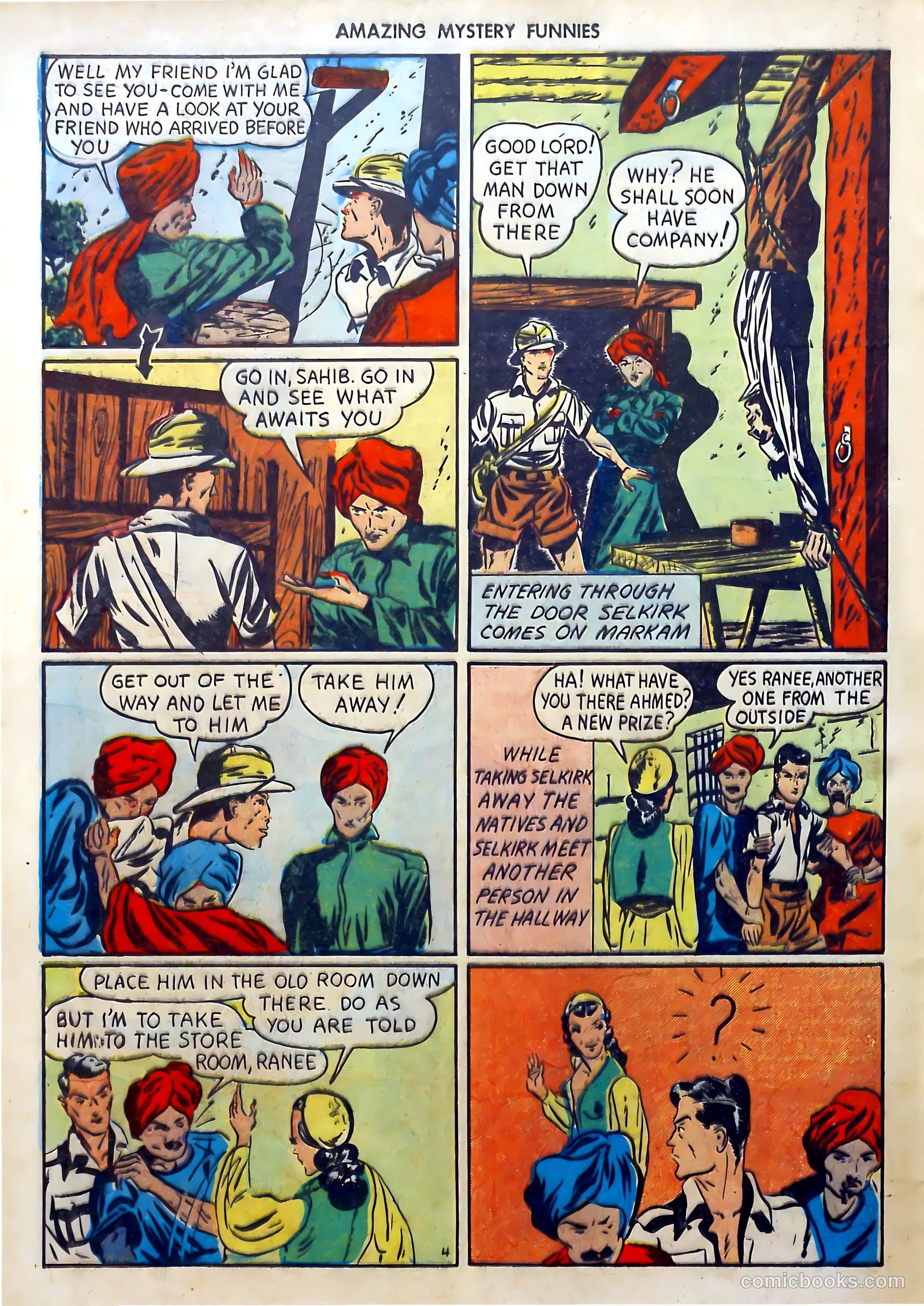 Amazing Mystery Funnies #24 (1940) — page 19 of 65