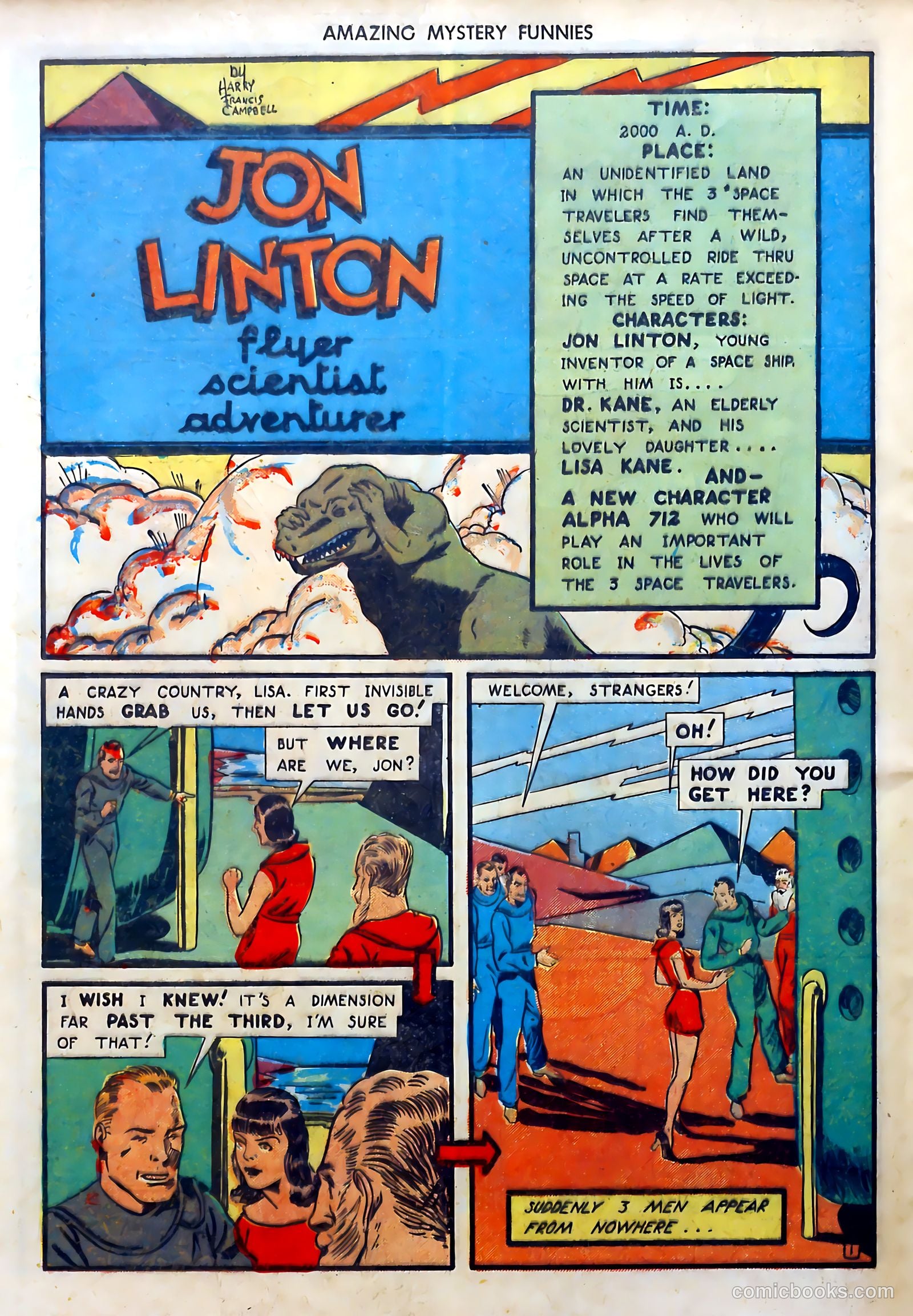 Amazing Mystery Funnies #24 (1940) — page 23 of 65