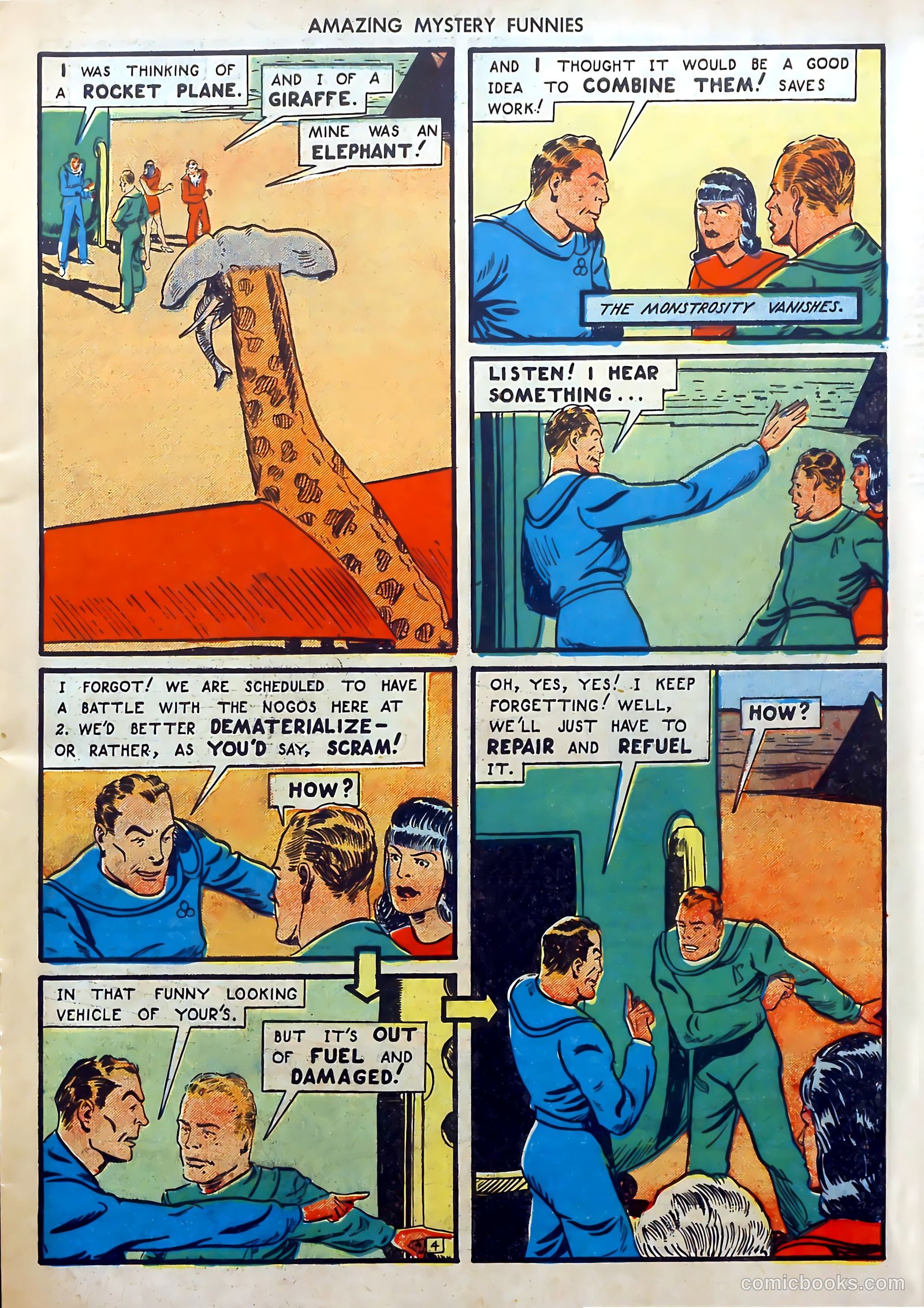 Amazing Mystery Funnies #24 (1940) — page 26 of 65