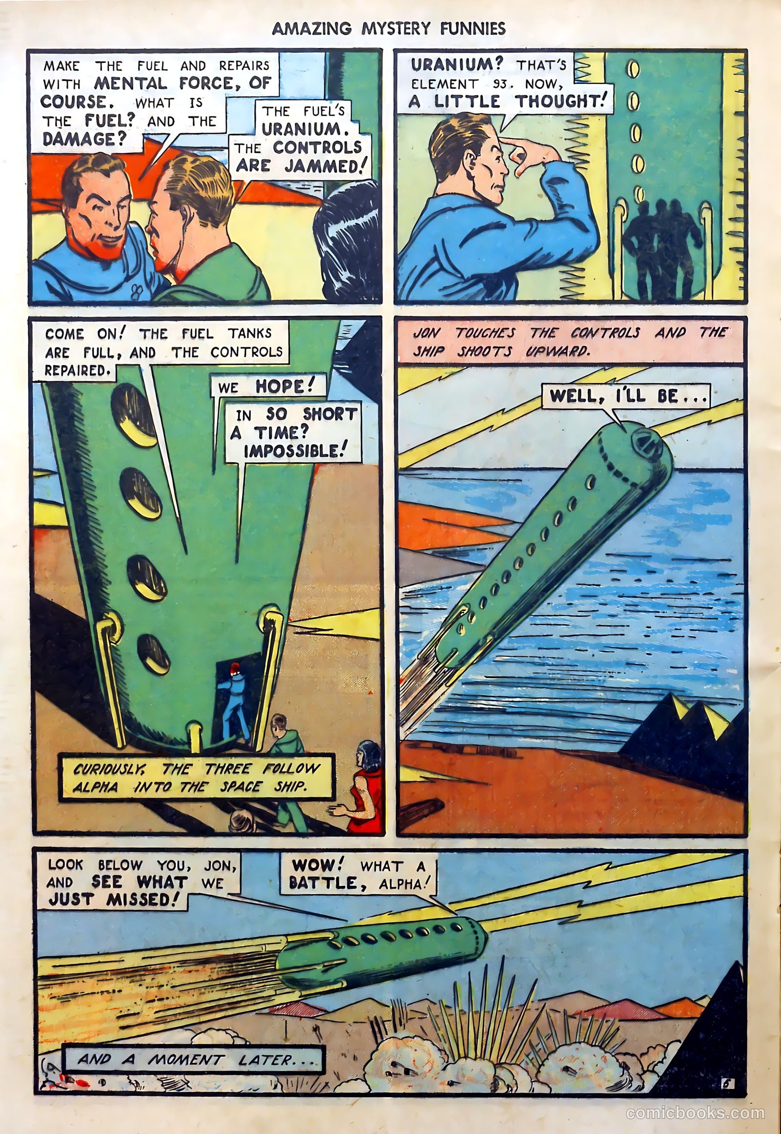 Amazing Mystery Funnies #24 (1940) — page 27 of 65