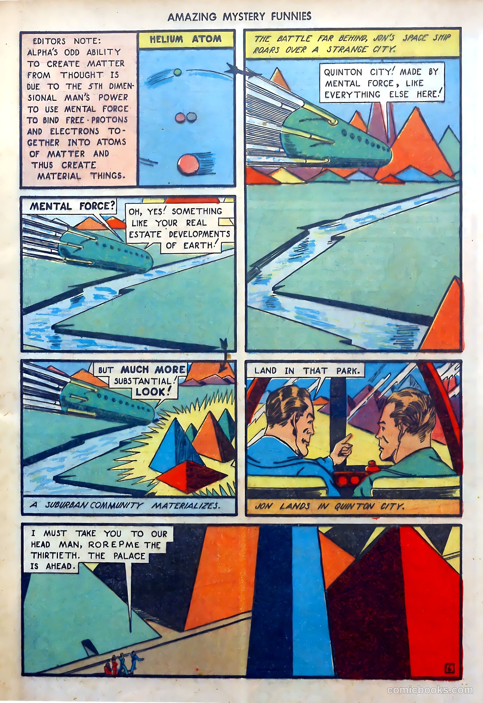 Amazing Mystery Funnies #24 (1940) — page 28 of 65