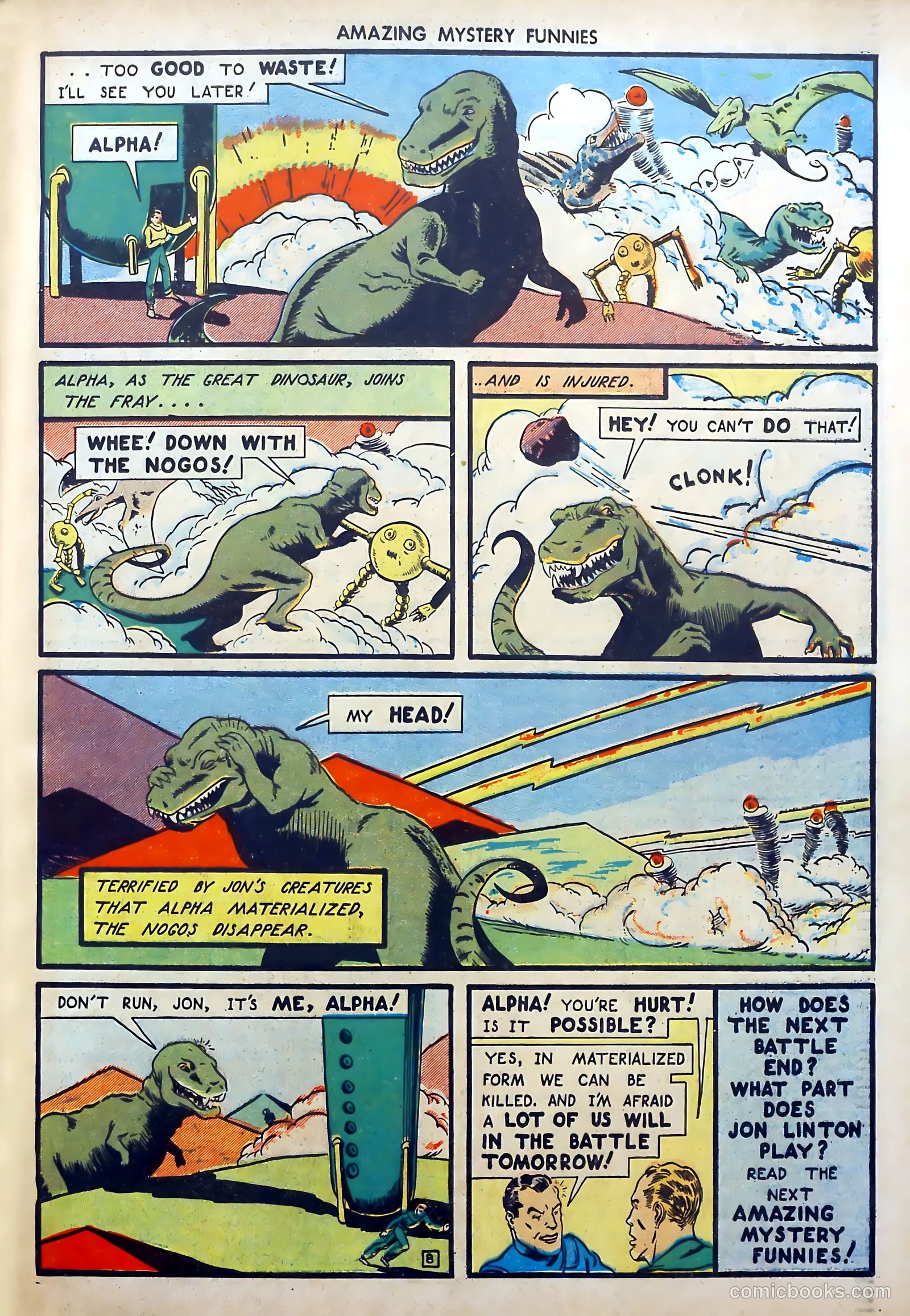 Amazing Mystery Funnies #24 (1940) — page 30 of 65