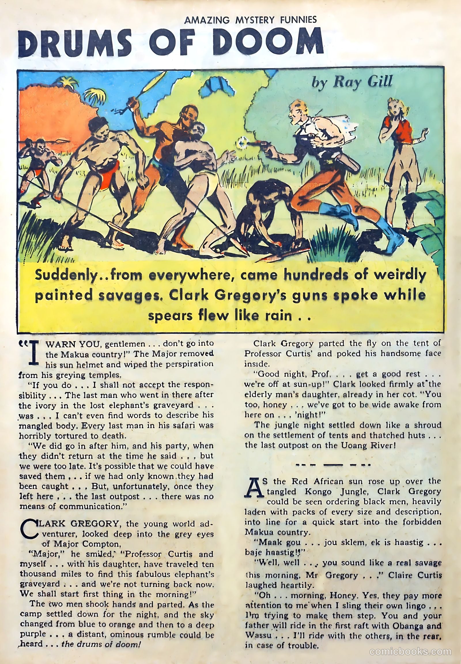 Amazing Mystery Funnies #24 (1940) — page 31 of 65