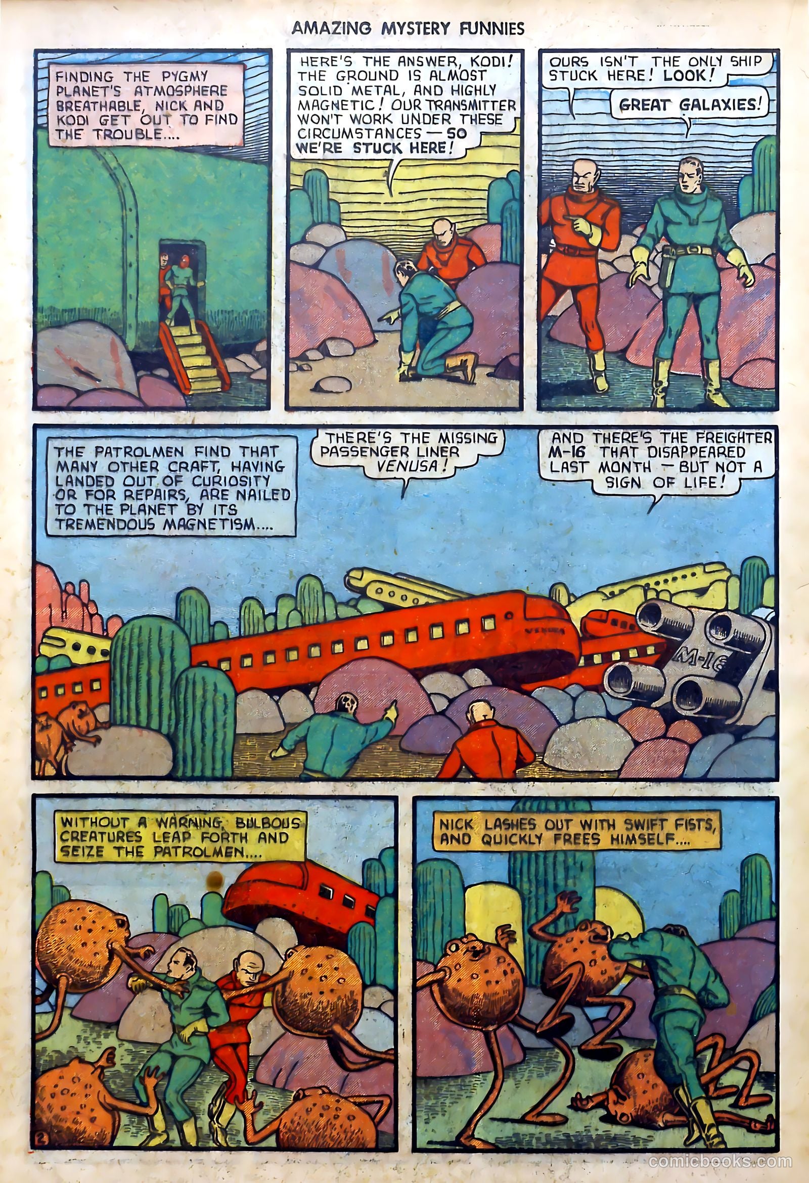 Amazing Mystery Funnies #24 (1940) — page 39 of 65