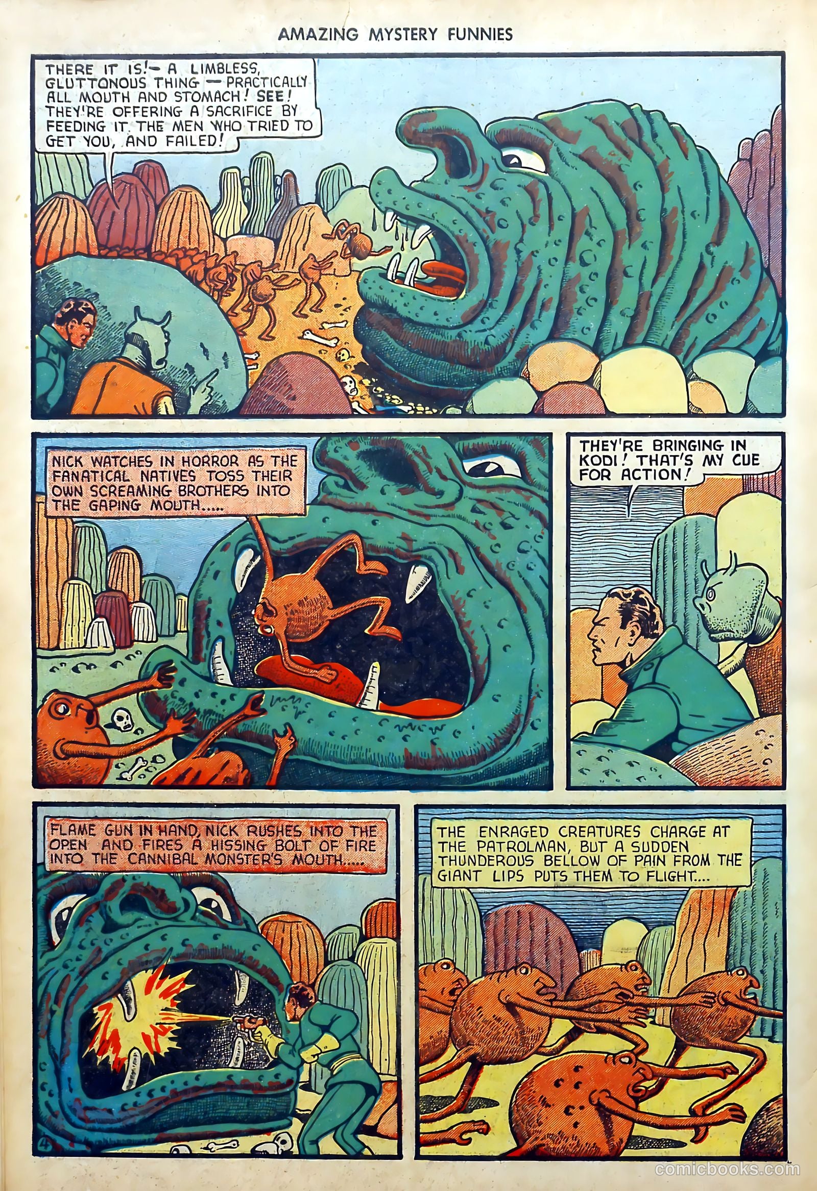 Amazing Mystery Funnies #24 (1940) — page 41 of 65