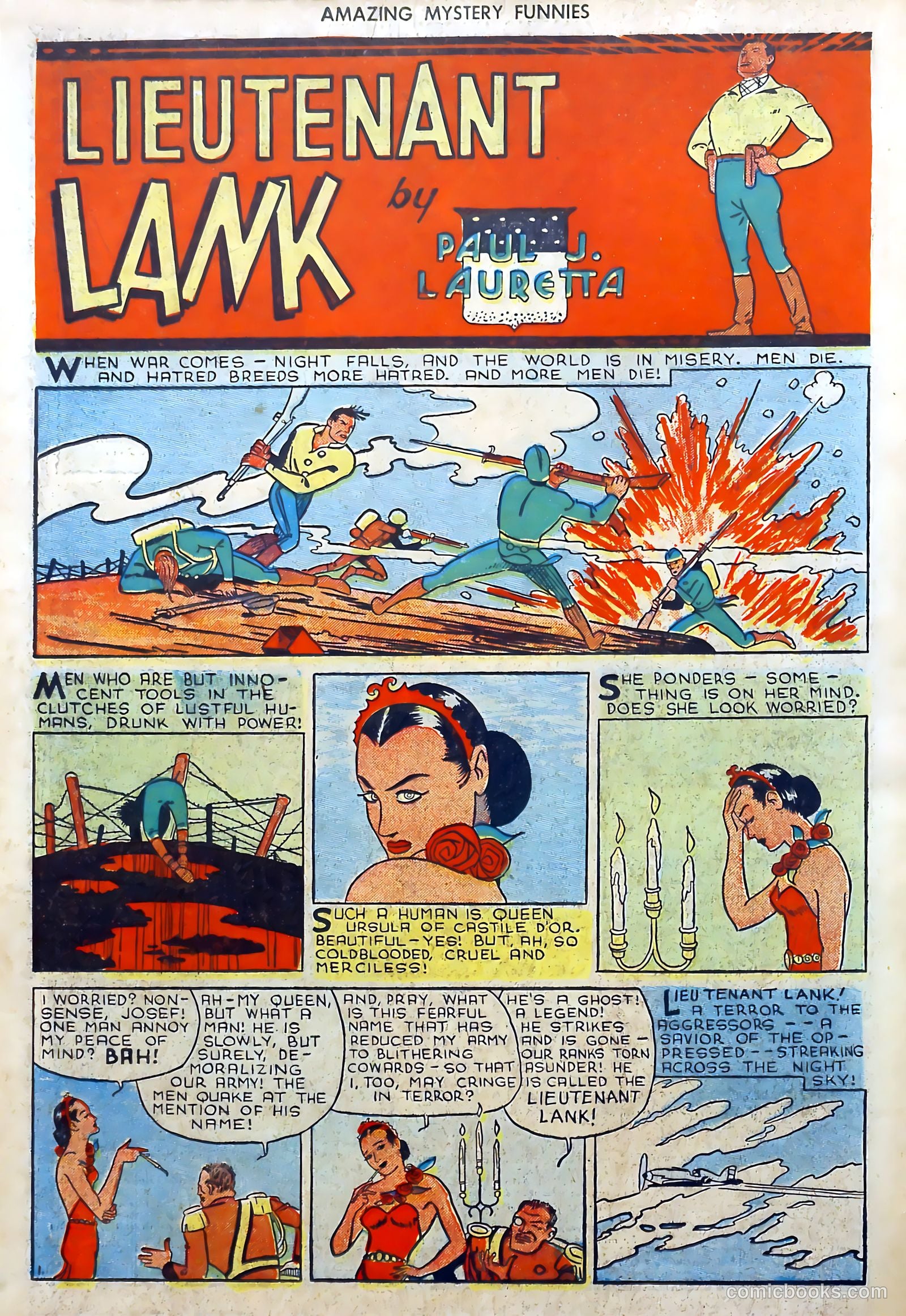 Amazing Mystery Funnies #24 (1940) — page 45 of 65