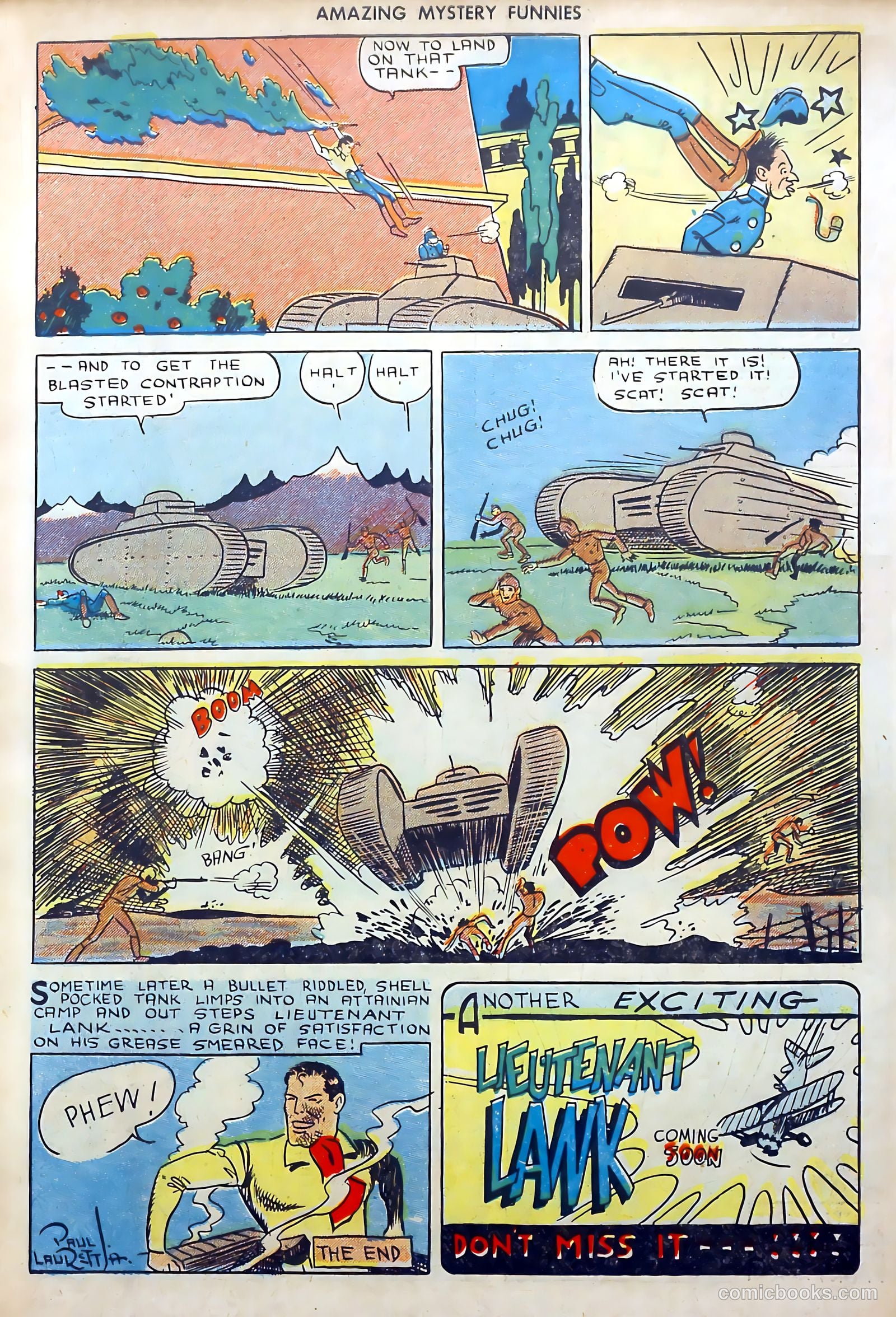 Amazing Mystery Funnies #24 (1940) — page 50 of 65