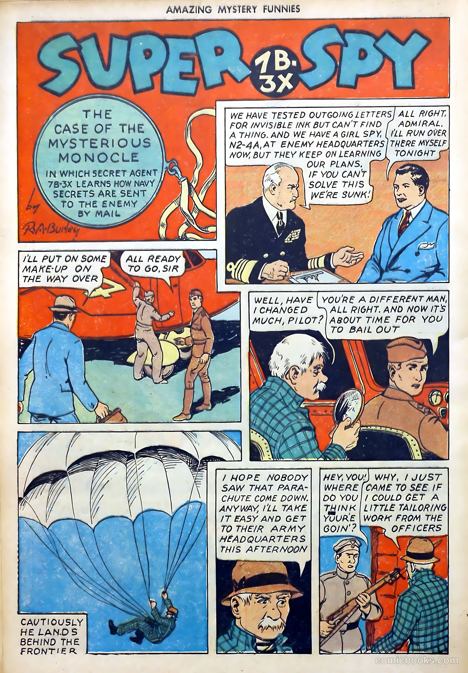 Amazing Mystery Funnies #24 (1940) — page 51 of 65