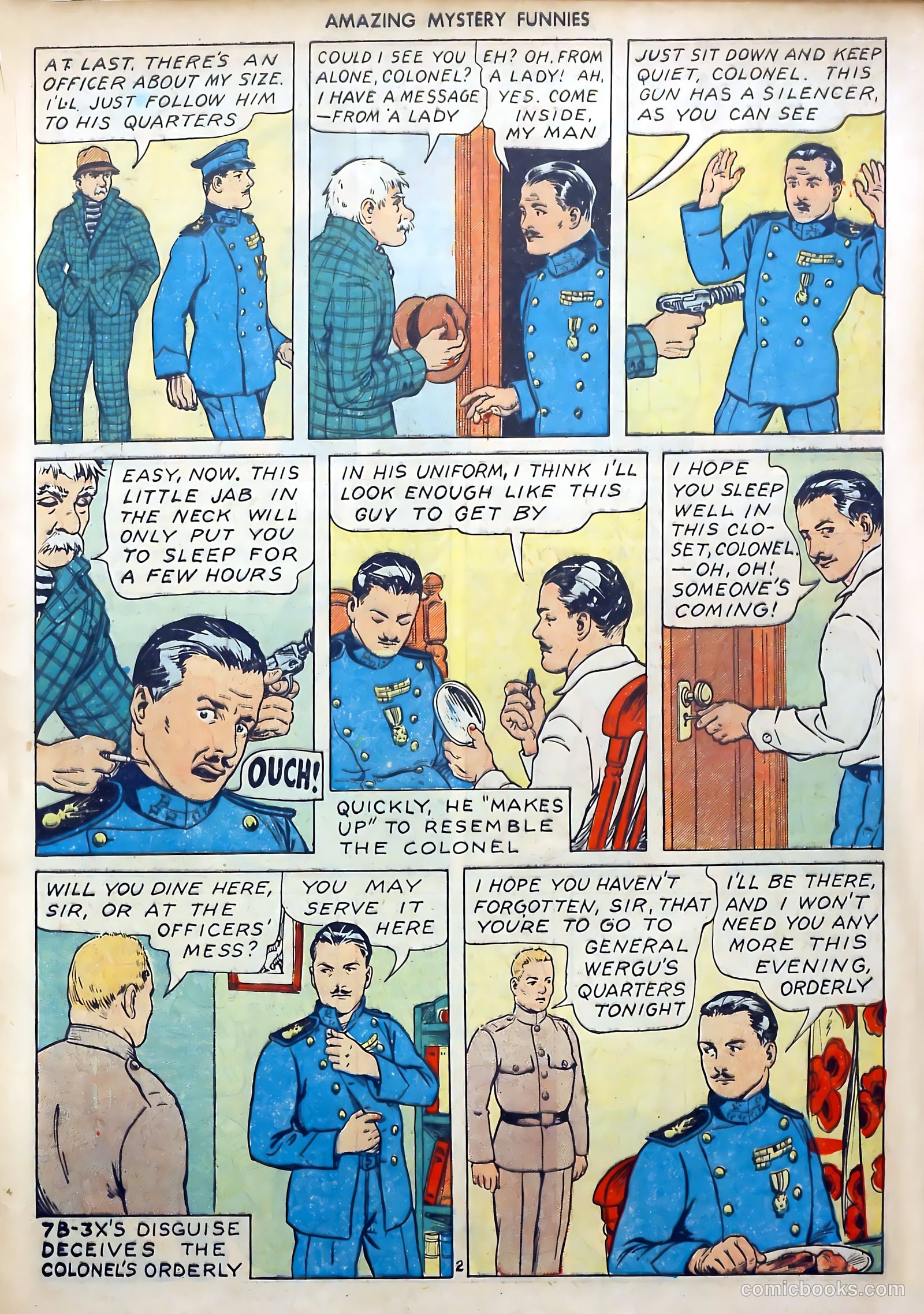 Amazing Mystery Funnies #24 (1940) — page 52 of 65