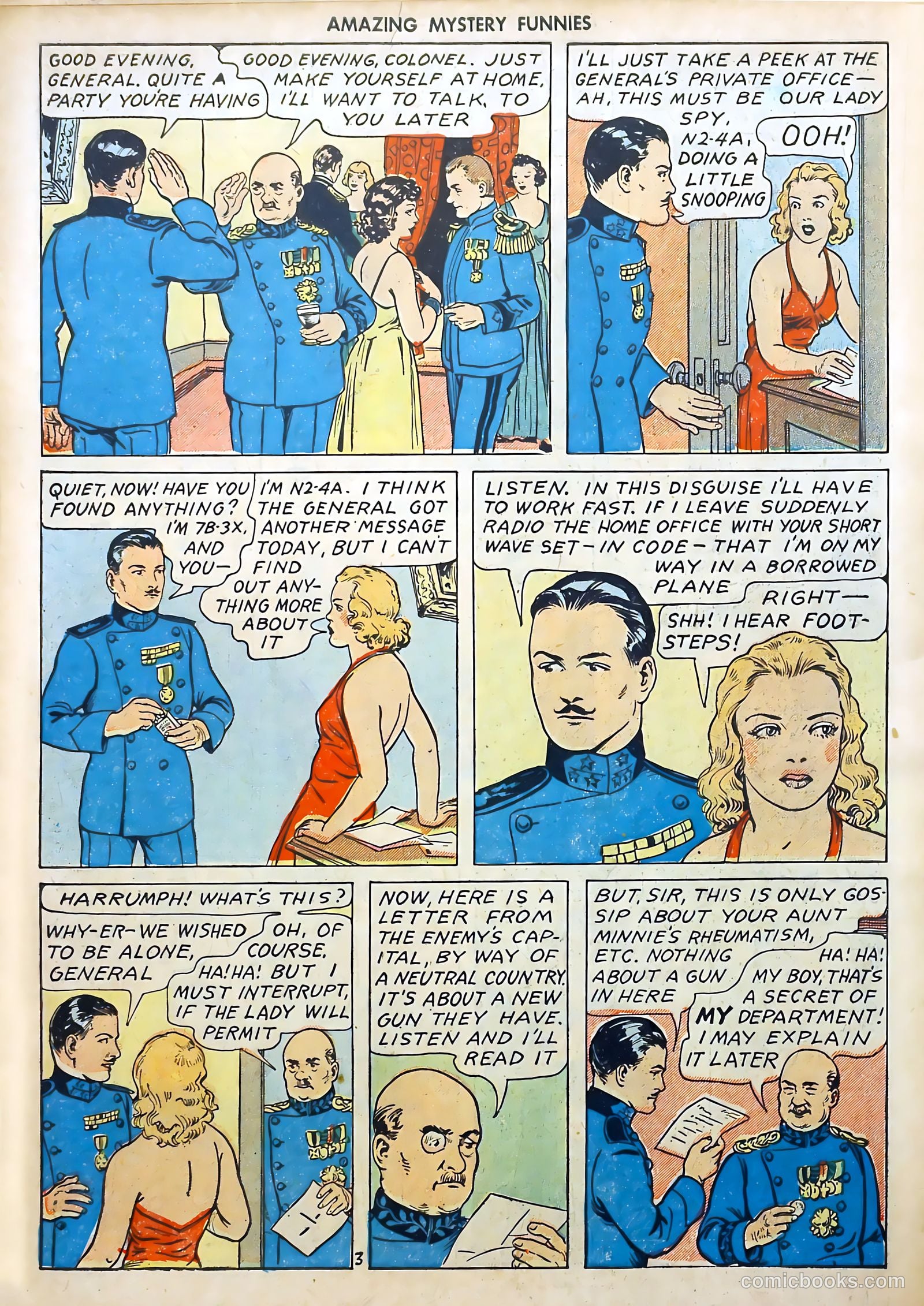 Amazing Mystery Funnies #24 (1940) — page 53 of 65