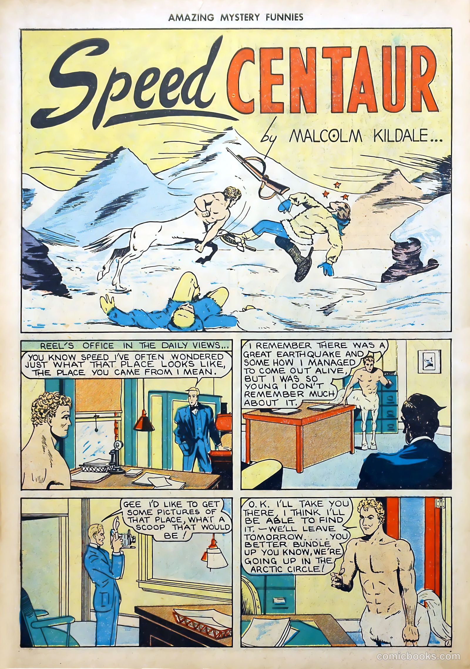 Amazing Mystery Funnies #24 (1940) — page 57 of 65